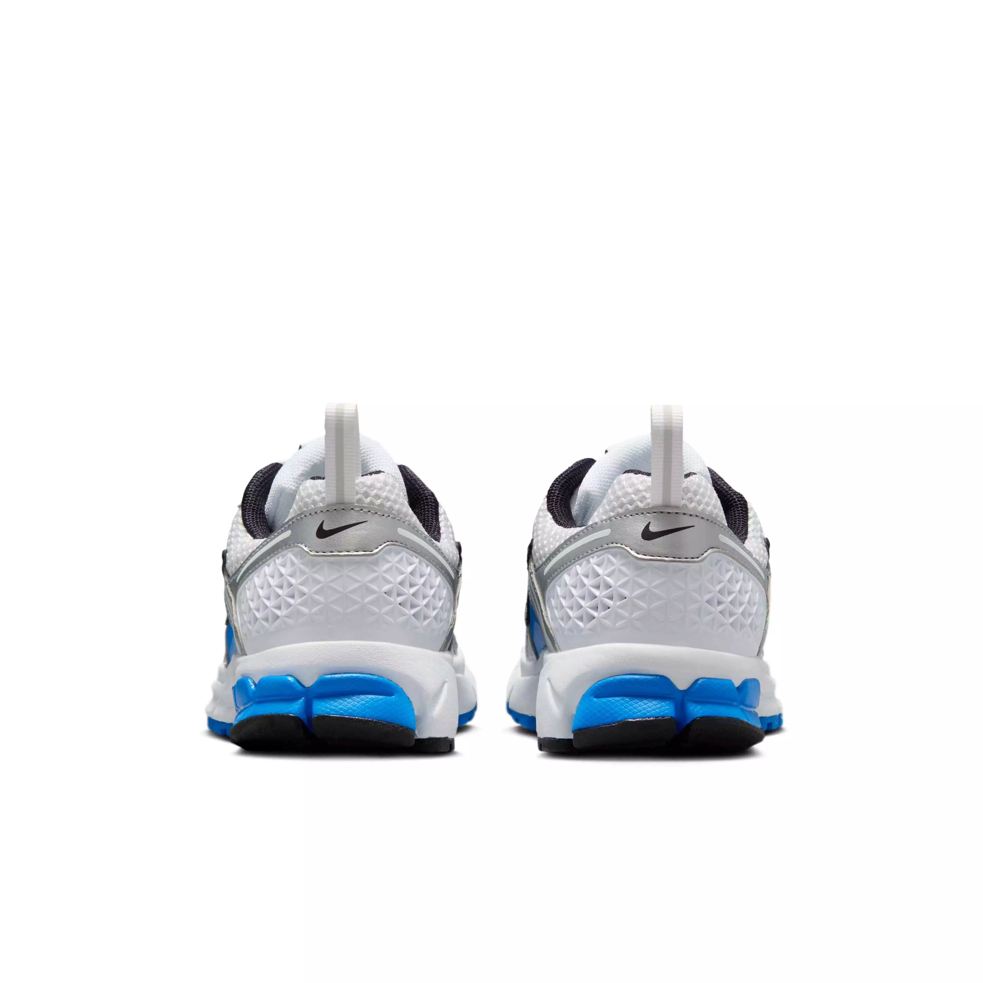 Nike Vomero 5 "White/Light Photo Blue/Black/Metallic Silver" Grade School Boys' Shoe - WHITE/LT BLUE/BLACK/SILVER