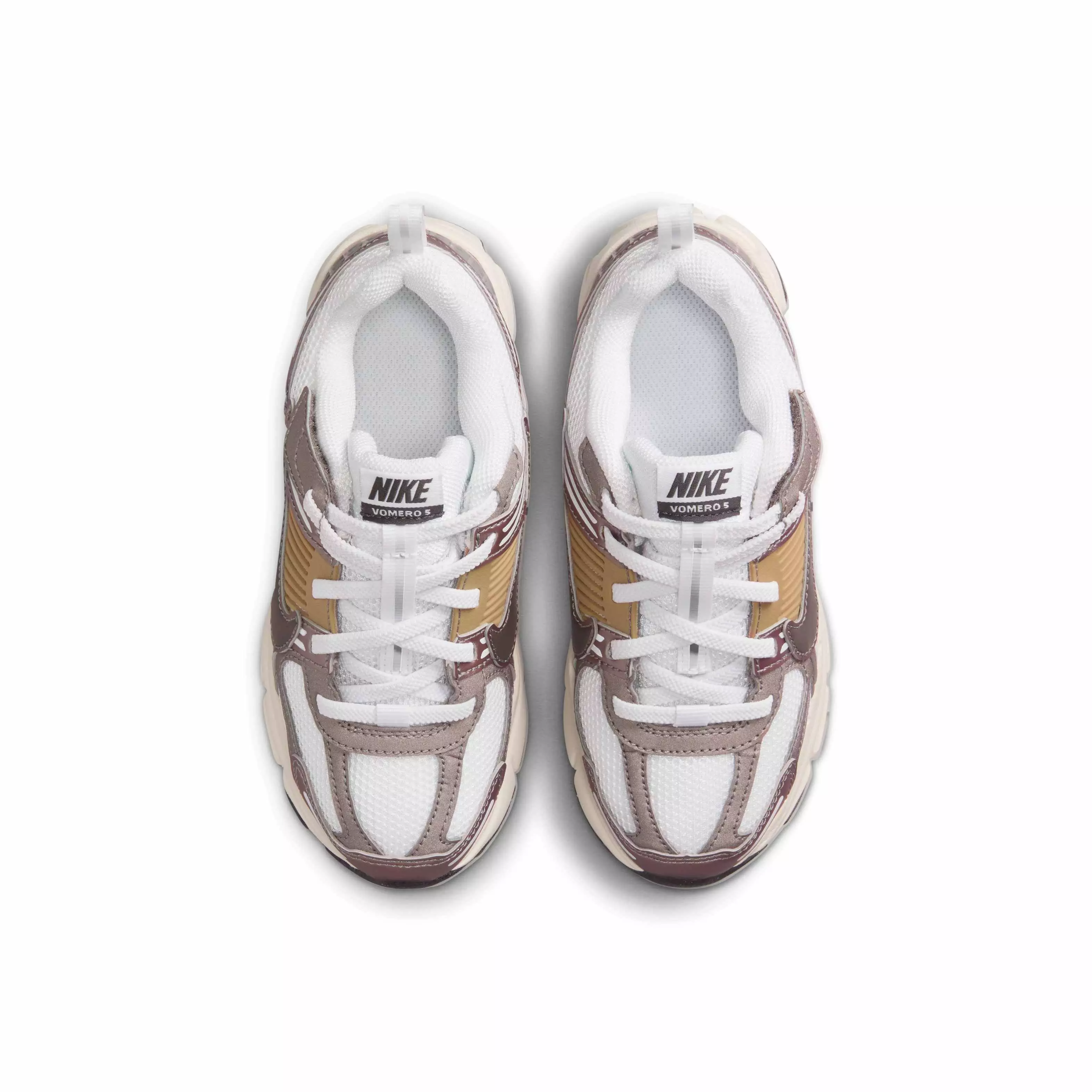 Nike Vomero 5 "Metallic Pewter/Parachute Beige/White/Medium Ash" Preschool Boys' Shoe - PEWTER/BEIGE/WHITE/MD ASH