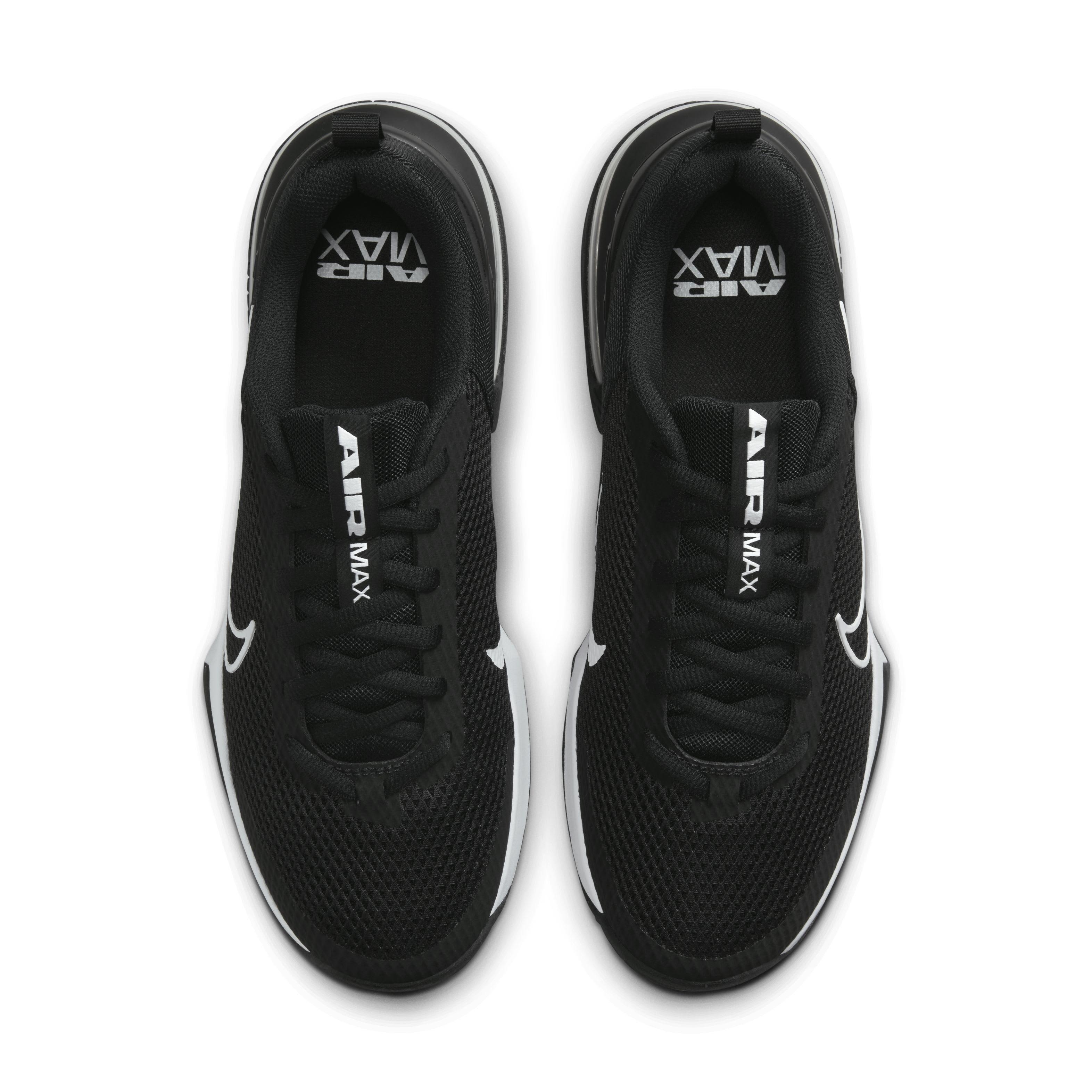 Nike Air Max Alpha Trainer 6 "Black/Black/White" Men's Training Shoe - BLACK/BLACK/WHITE Thumbnail View 4