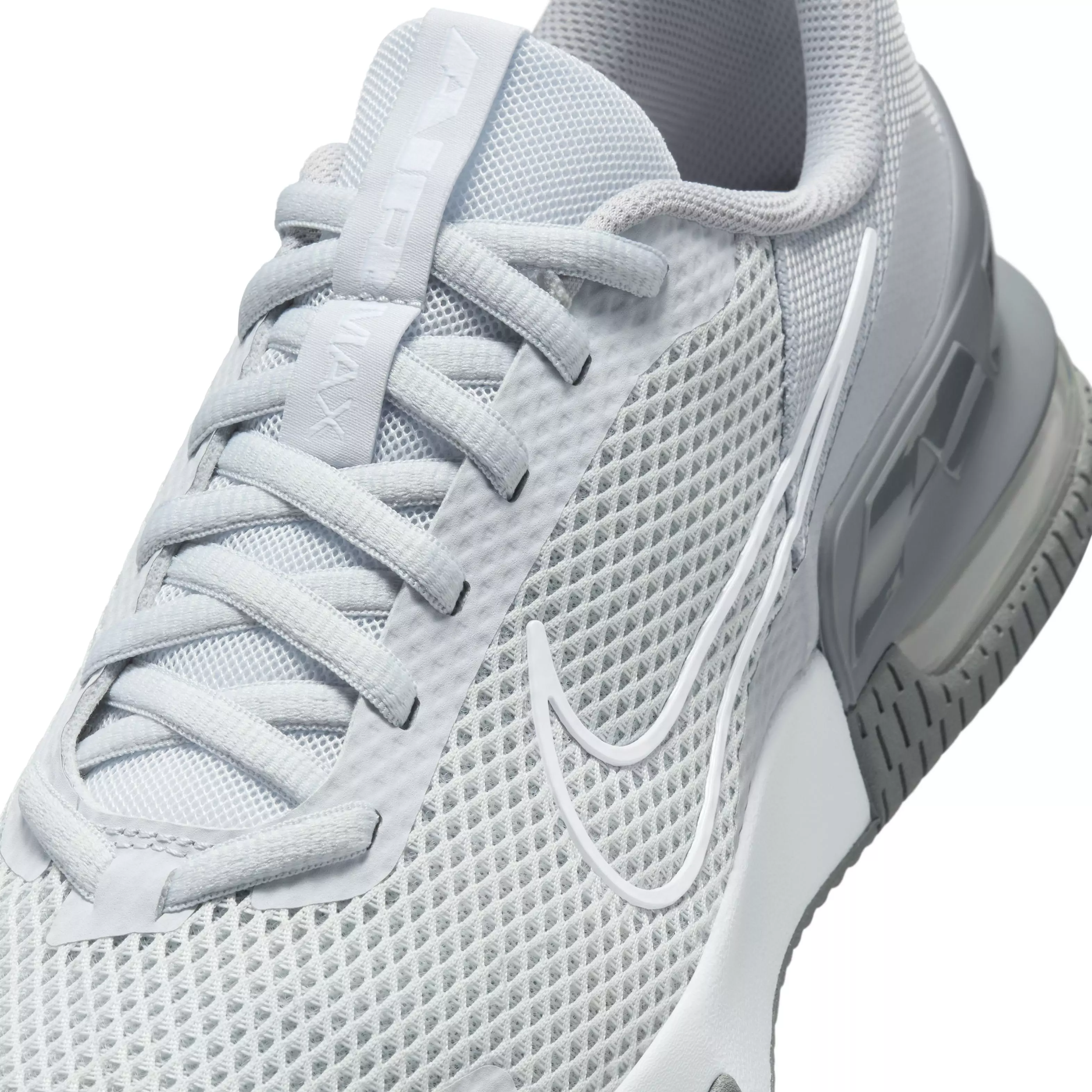 Nike Air Max Alpha Trainer 6 "Cool Grey/Wolf Grey/Pure Platinum/White" Men's Training Shoe - GREY/GREY/PLATINUM/WHITE