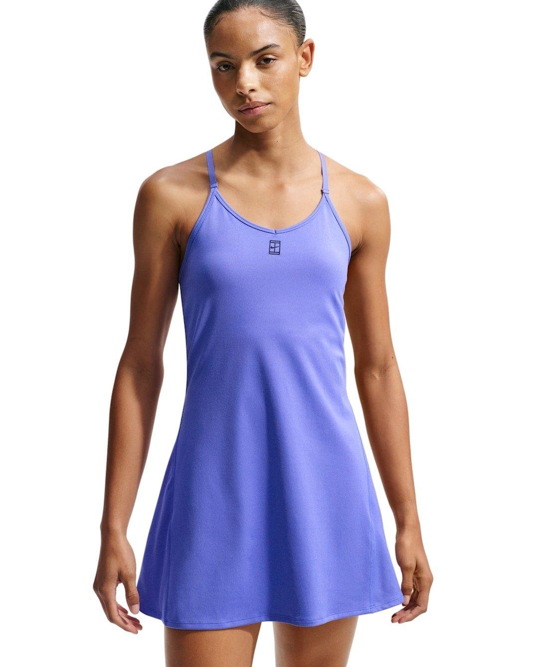 green emerald velvet dress Ladies NikeCourt Dri-Fit Slam Dress – Mason's Tennis main image 0