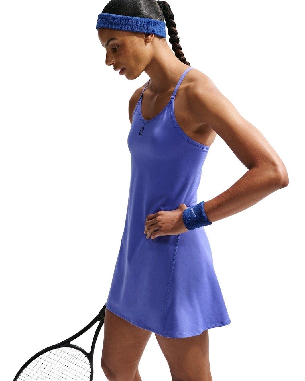Nike Women's Court Advantage Dri-FIT Tennis Dress, Medium, Sapphire