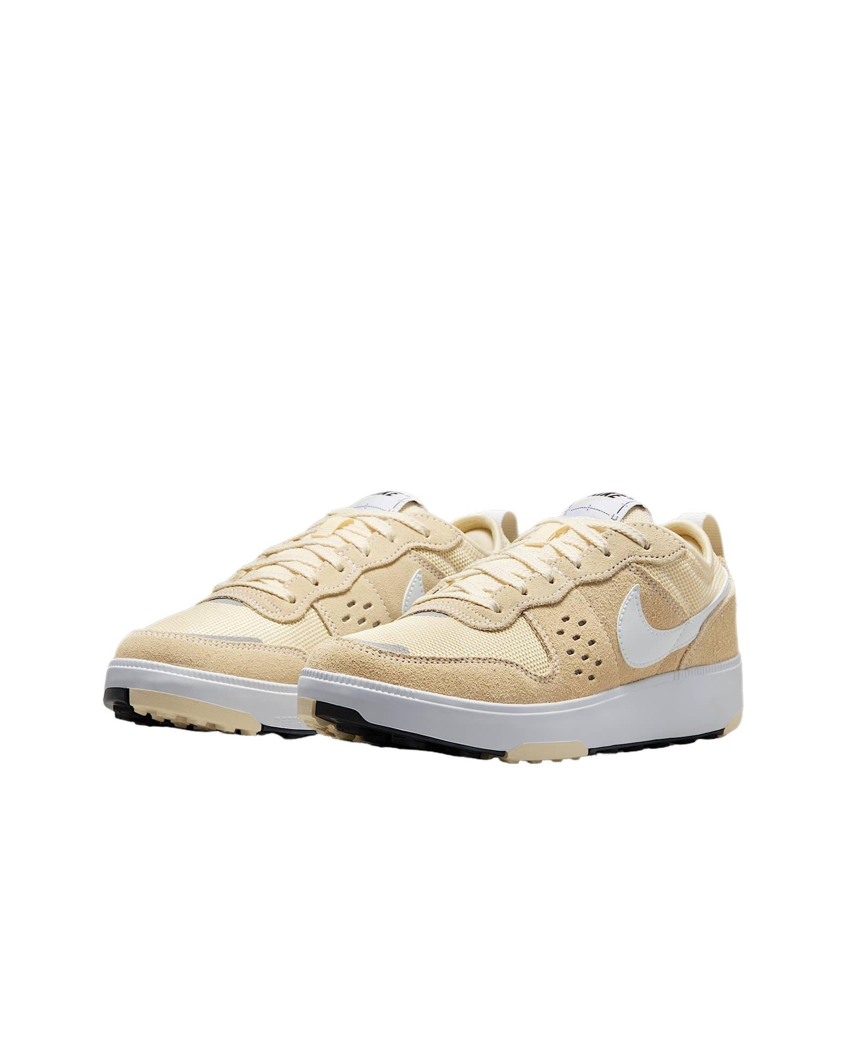 Nike C1TY 'Sand" Grade School Boys' "Muslin/Black/White" Shoe