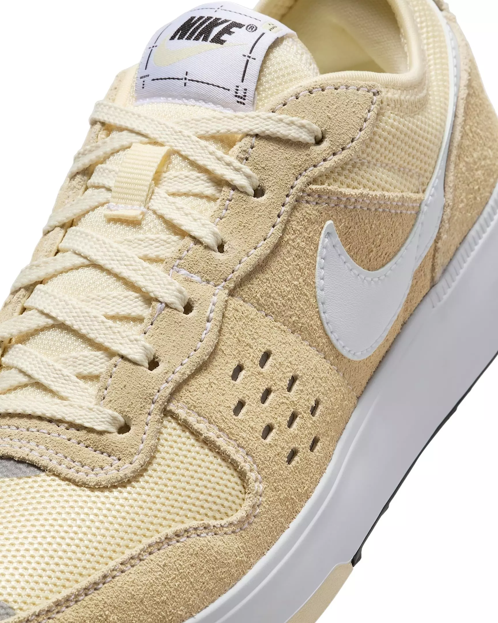 Nike C1TY 'Sand" "Muslin/Black/White" Grade School Boys' Shoe - MUSLIN/BLACK/WHITE