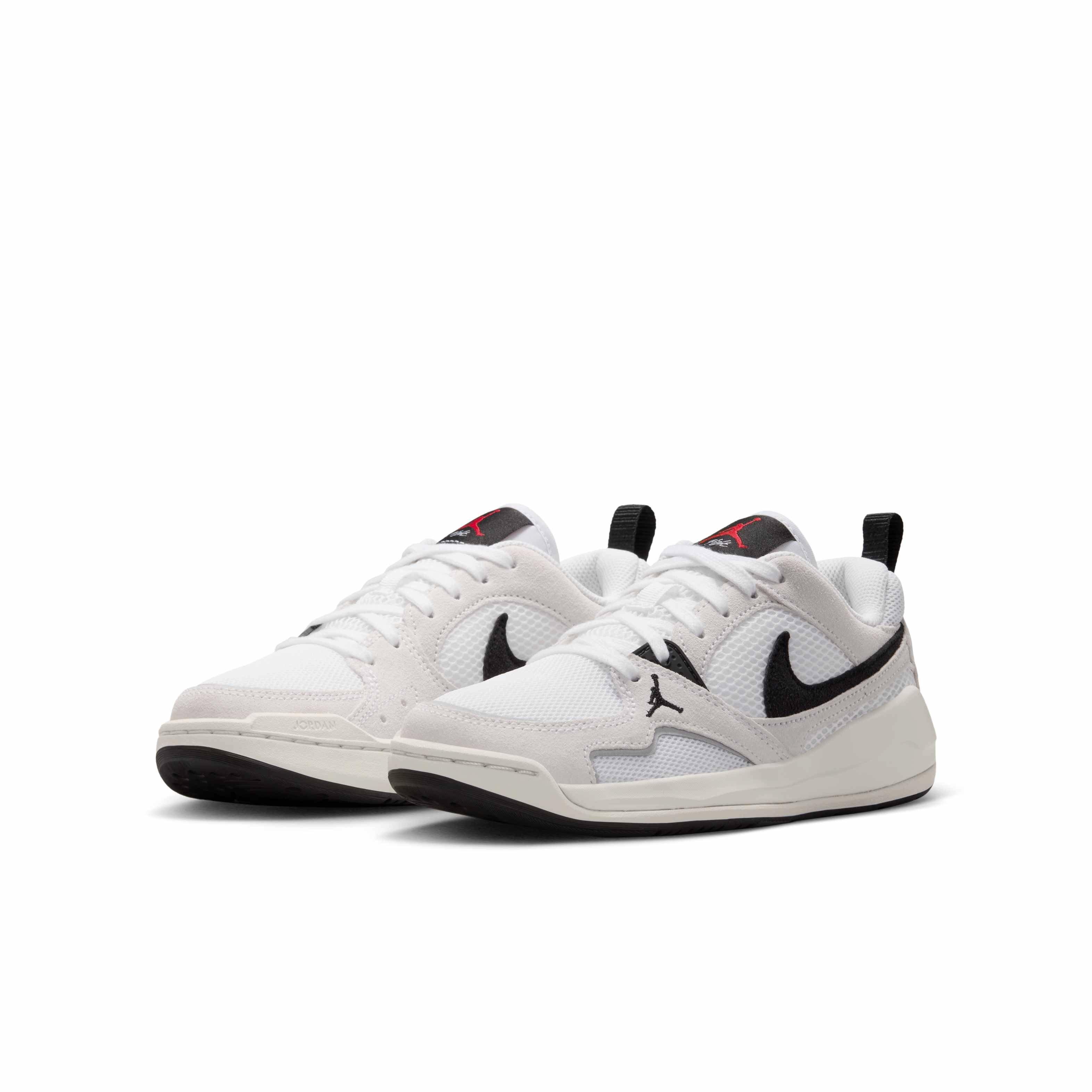 Jordan CMFT Era Grade School Boys'  "White/White/Sail/Black" Shoe