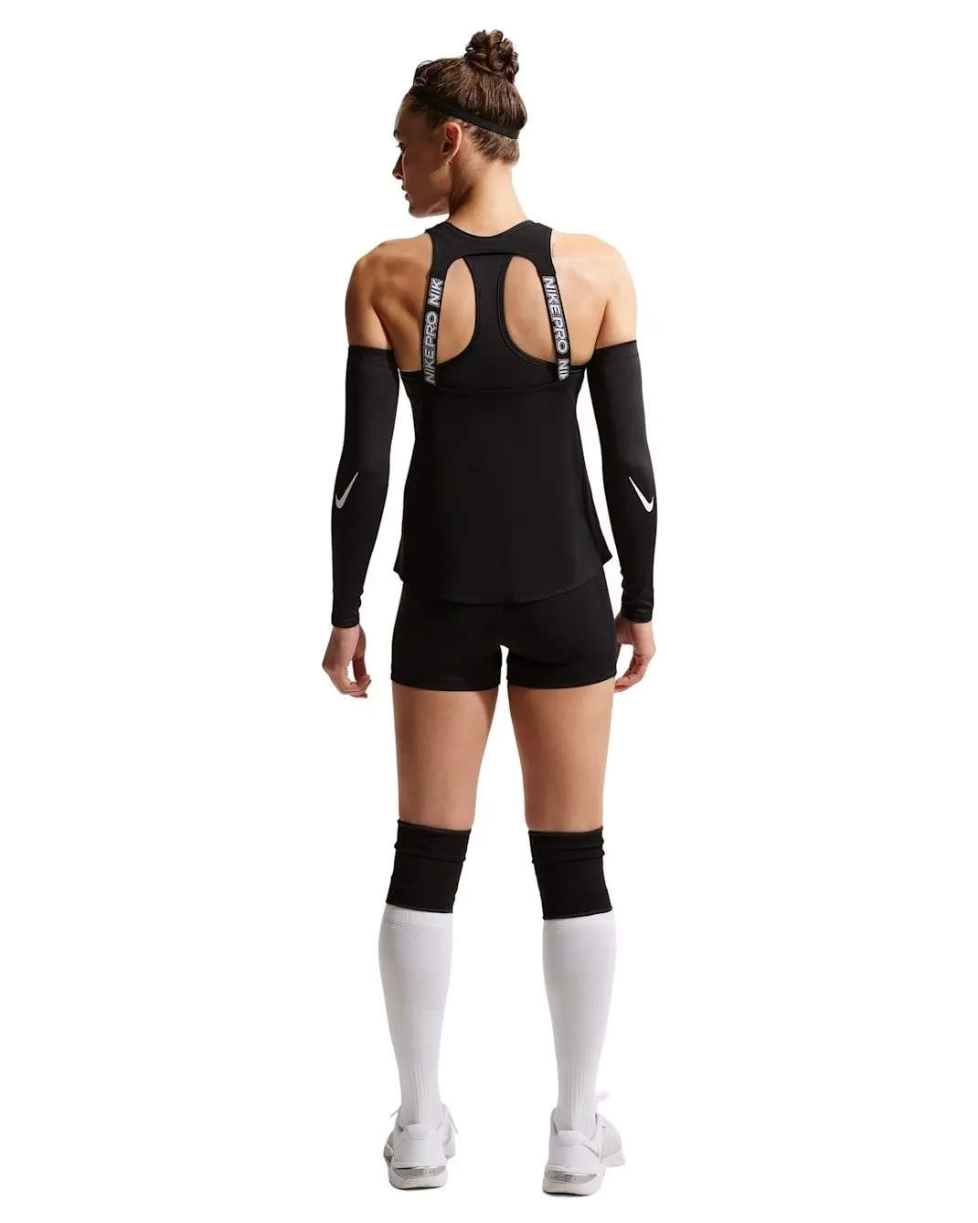 Nike Women's Pro Mid-Rise 3" Biker Shorts - Black - BLACK