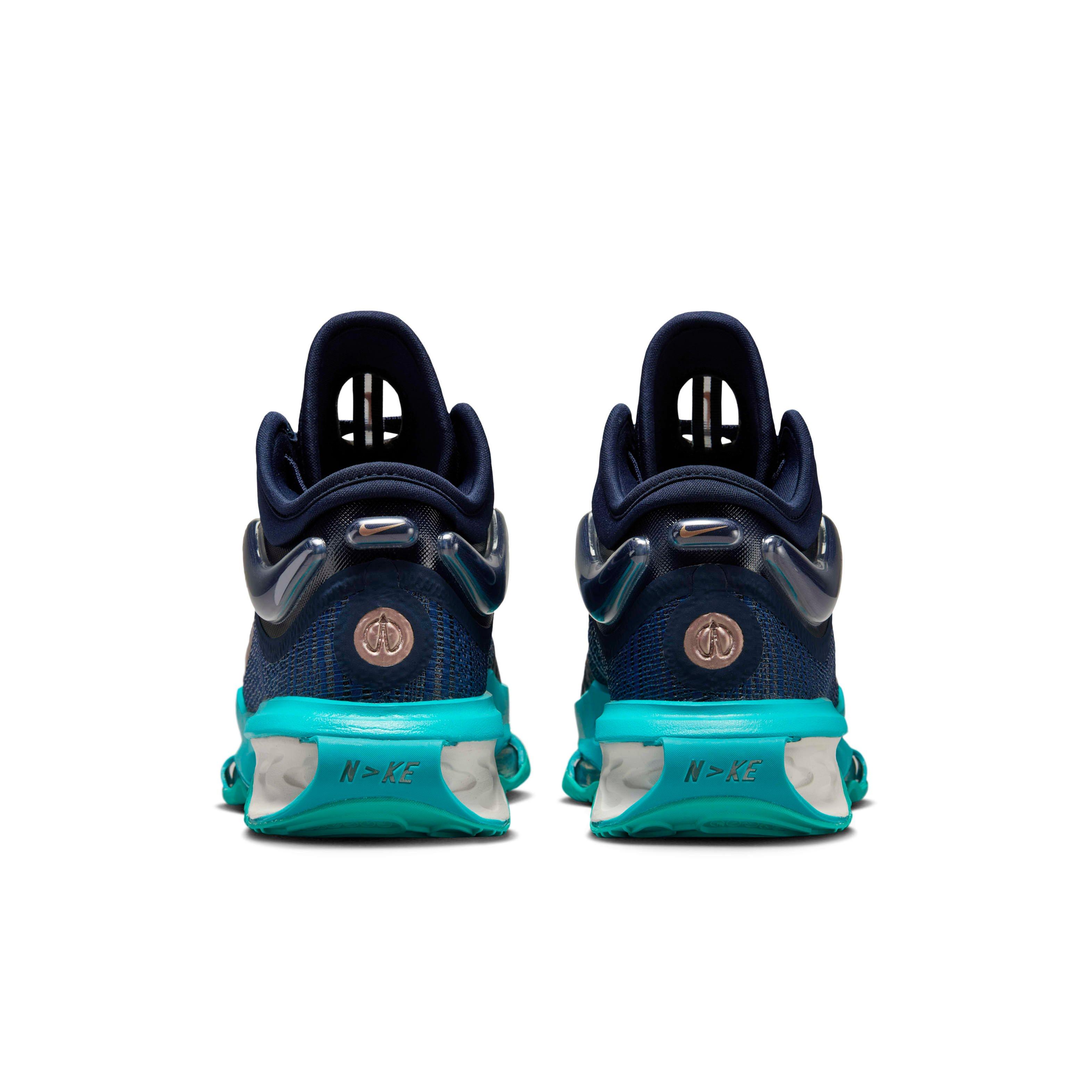 Nike G.T. Jump 2 "Obsidian/Dusty Cactus/Midnight Navy/Metallic Red Bronze" Men's Basketball Shoe - OBSIDIAN/CACTUS/NAVY/BRONZE Thumbnail View 5