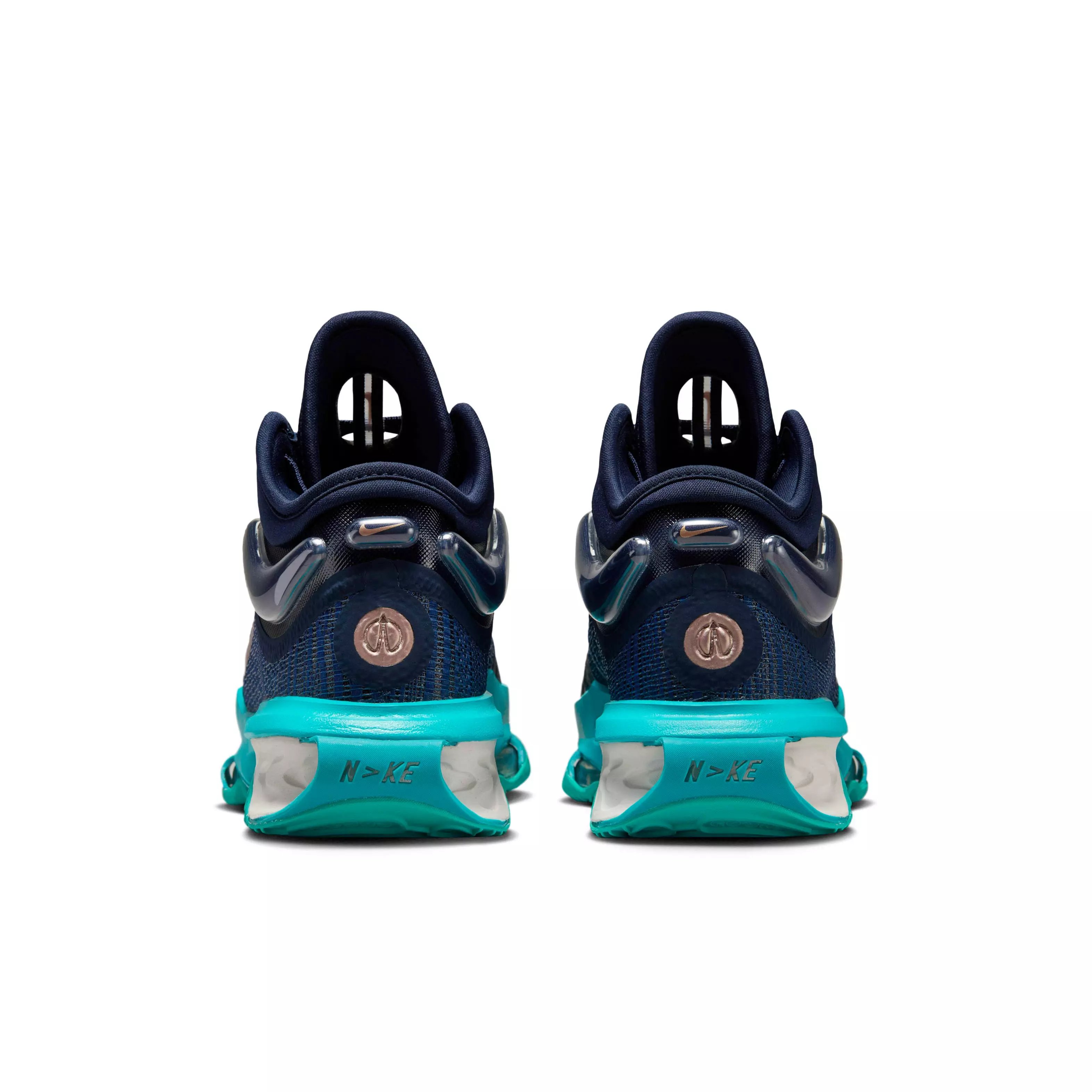 Nike G.T. Jump 2 "Obsidian/Dusty Cactus/Midnight Navy/Metallic Red Bronze" Men's Basketball Shoe - OBSIDIAN/CACTUS/NAVY/BRONZE