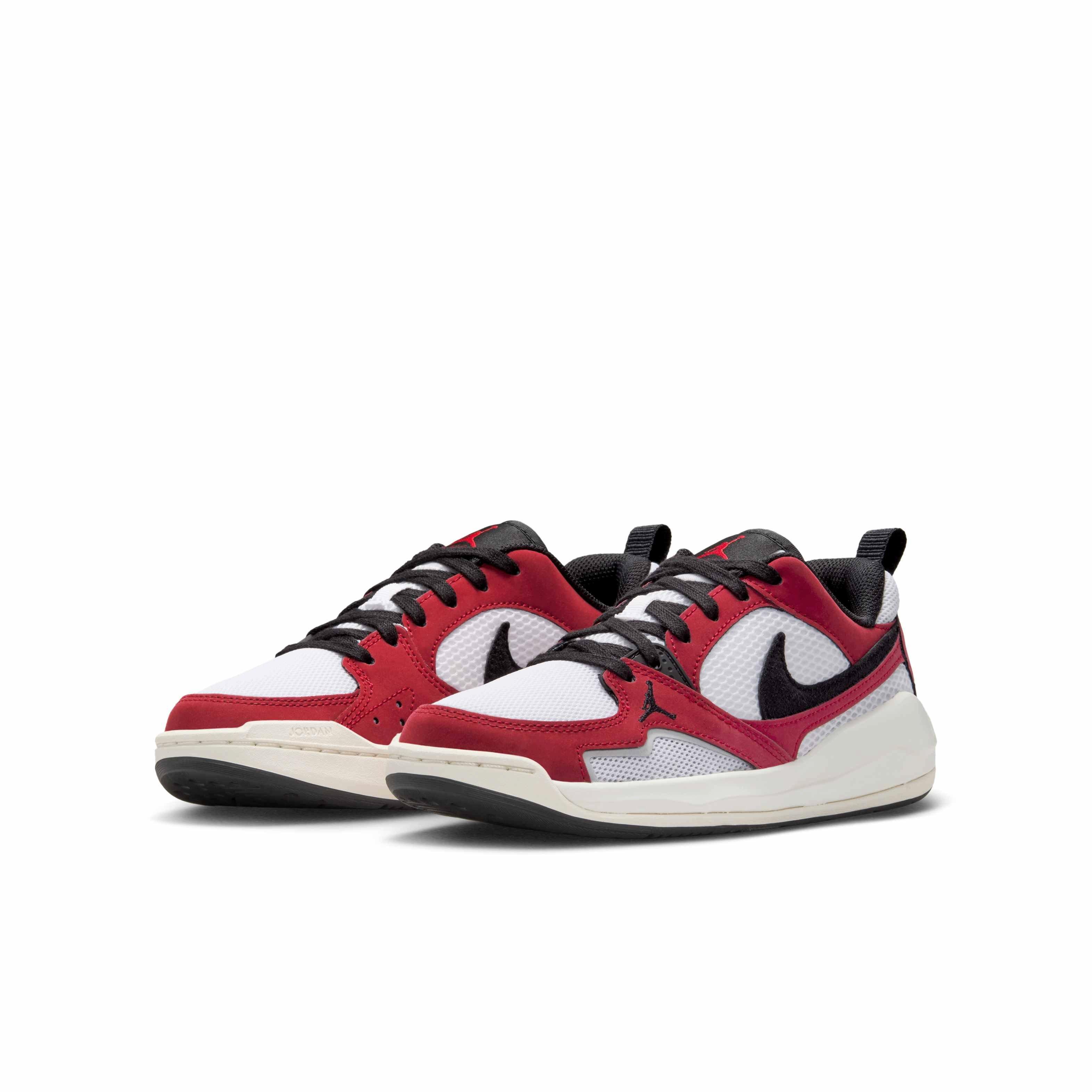 Jordan CMFT Era Grade School Boys' "White/Varsity Red/Sail/Black" Shoe