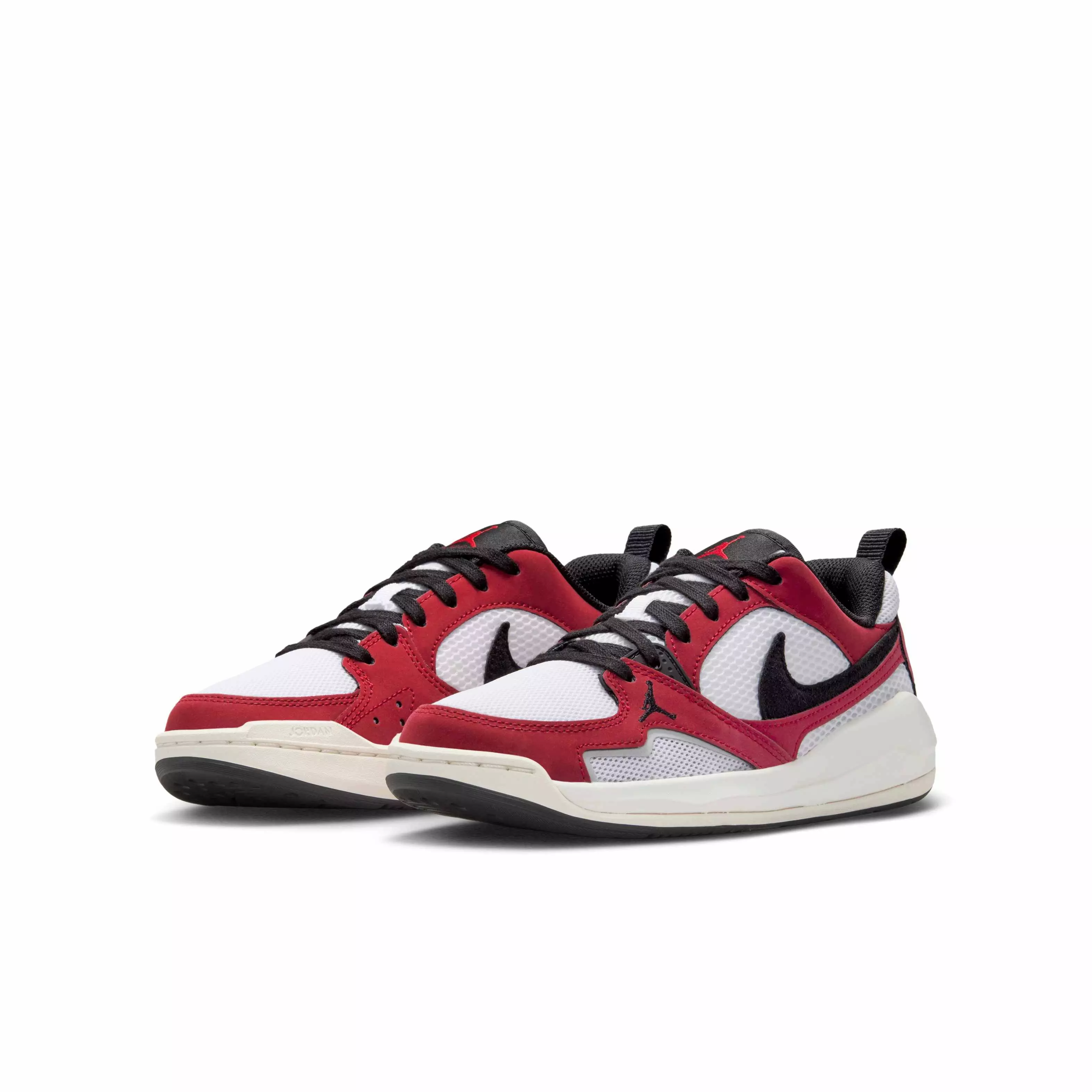 Jordan CMFT Era "White/Varsity Red/Sail/Black" Grade School Boys' Shoe - WHITE/RED/SAIL/BLACK
