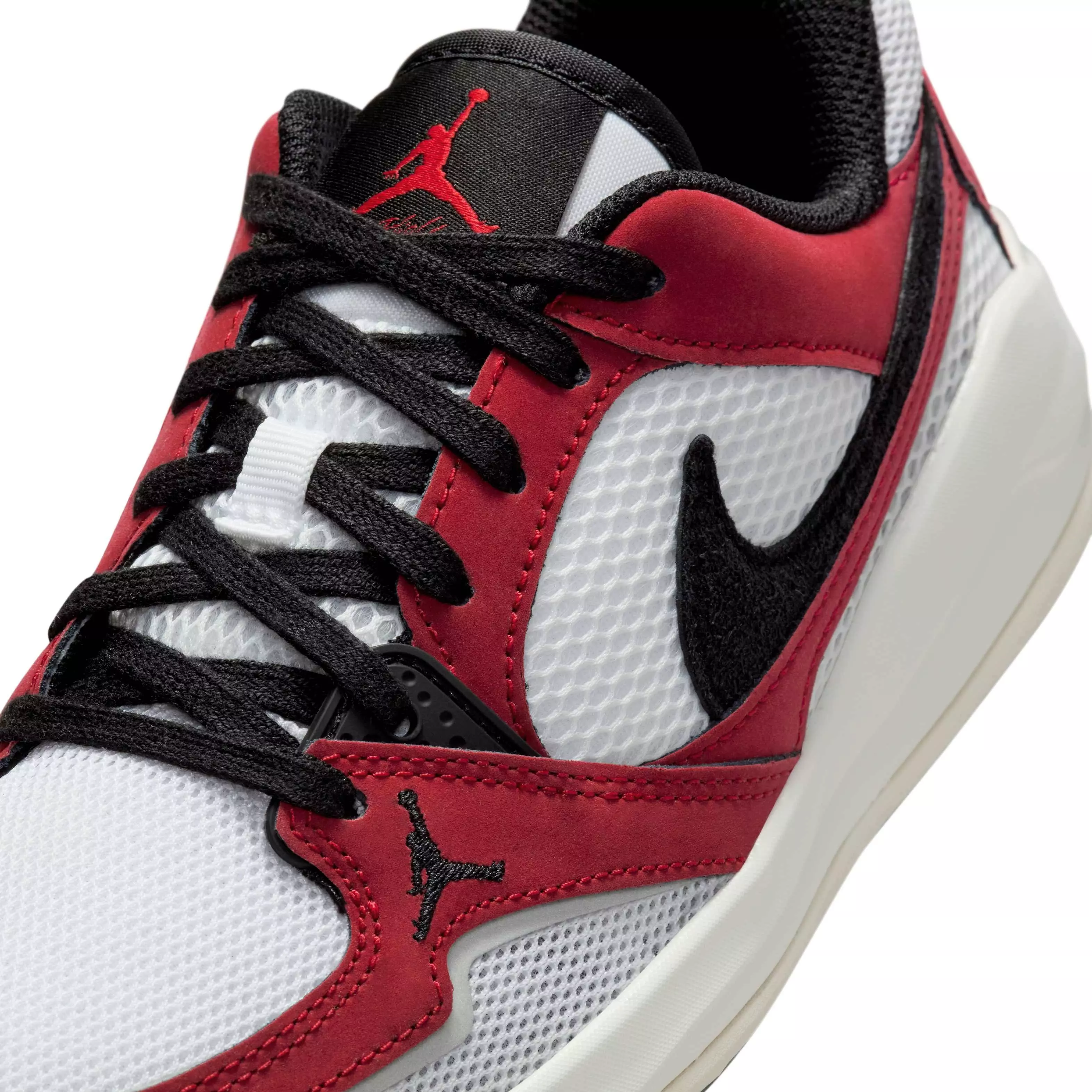 Jordan CMFT Era "White/Varsity Red/Sail/Black" Grade School Boys' Shoe - WHITE/RED/SAIL/BLACK