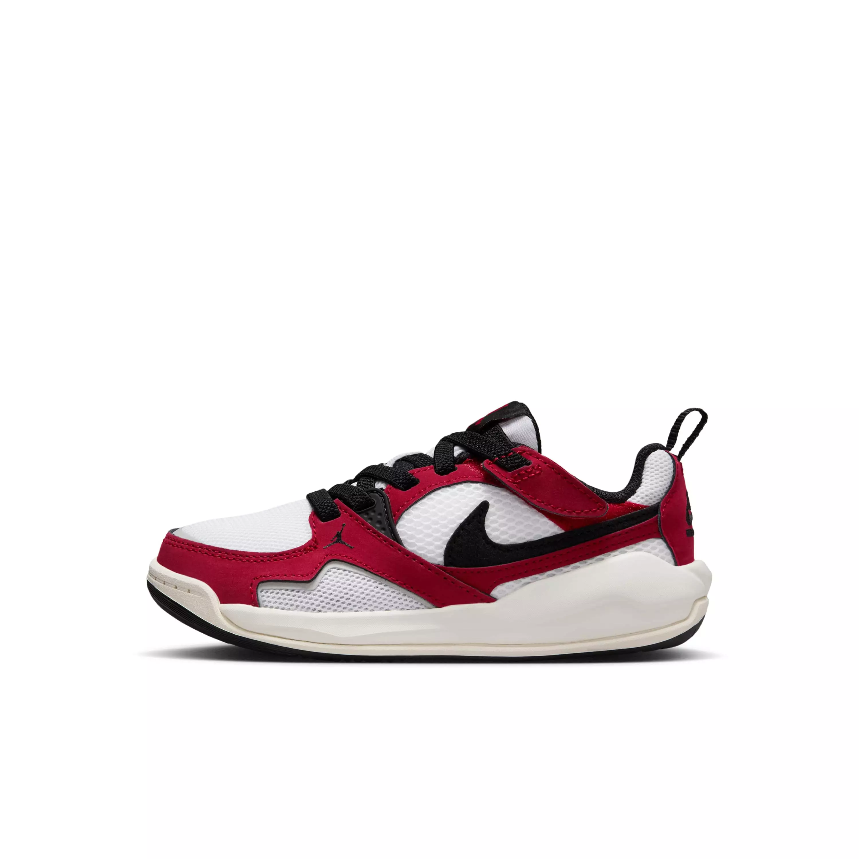 Jordan CMFT Era "White/Varsity Red/Sail/Black" Preschool Boys' Shoe - WHITE/RED/SAIL/BLACK