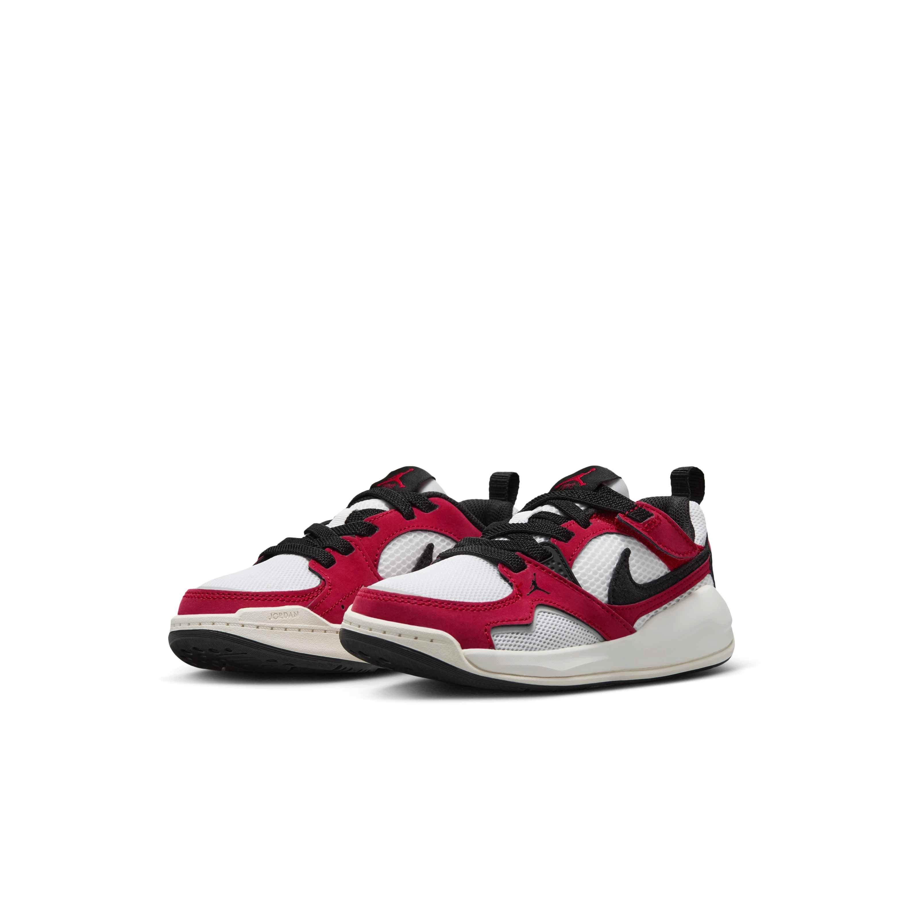 Jordan CMFT Era Preschool Boys' "White/Varsity Red/Sail/Black" Shoe