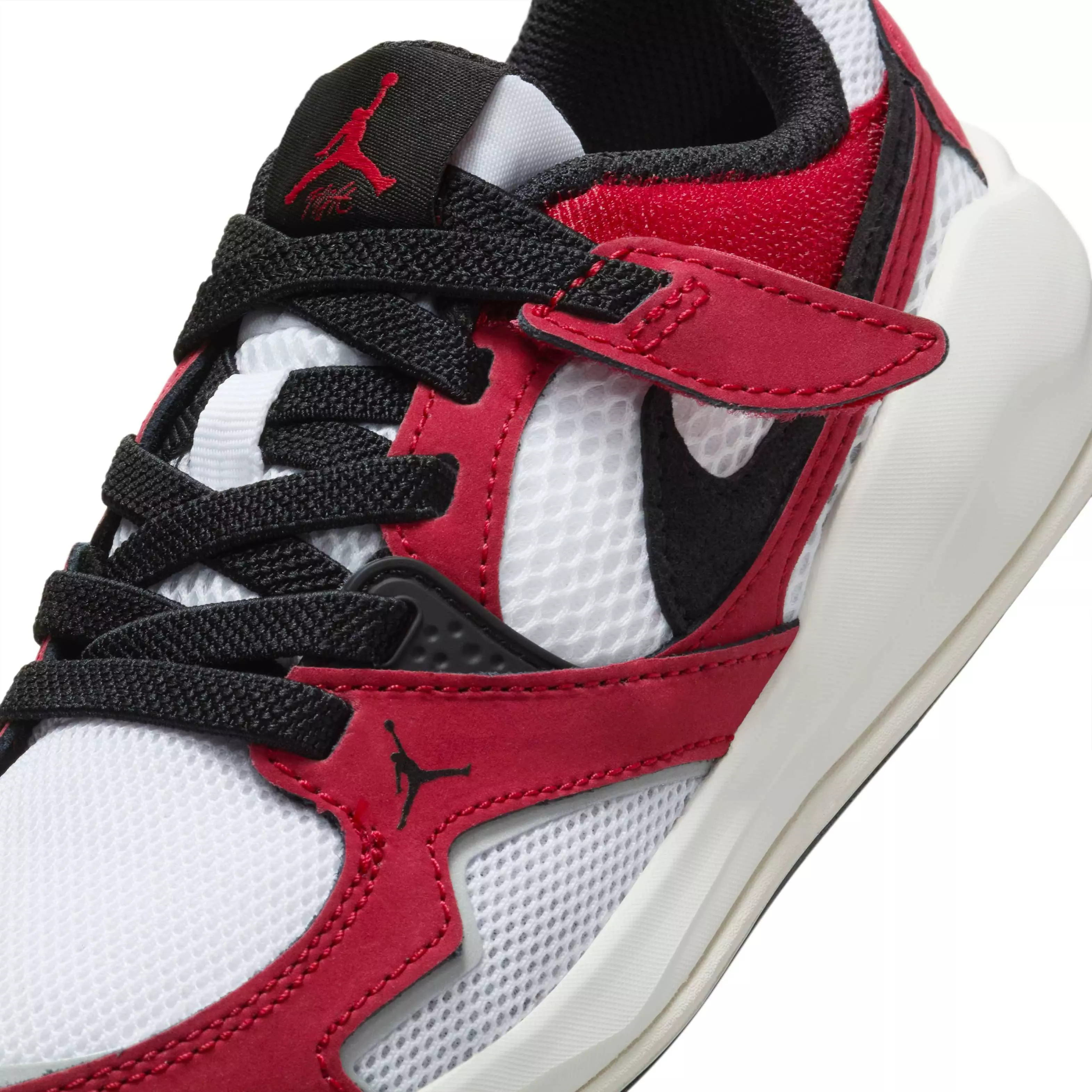 Jordan CMFT Era "White/Varsity Red/Sail/Black" Preschool Boys' Shoe - WHITE/RED/SAIL/BLACK