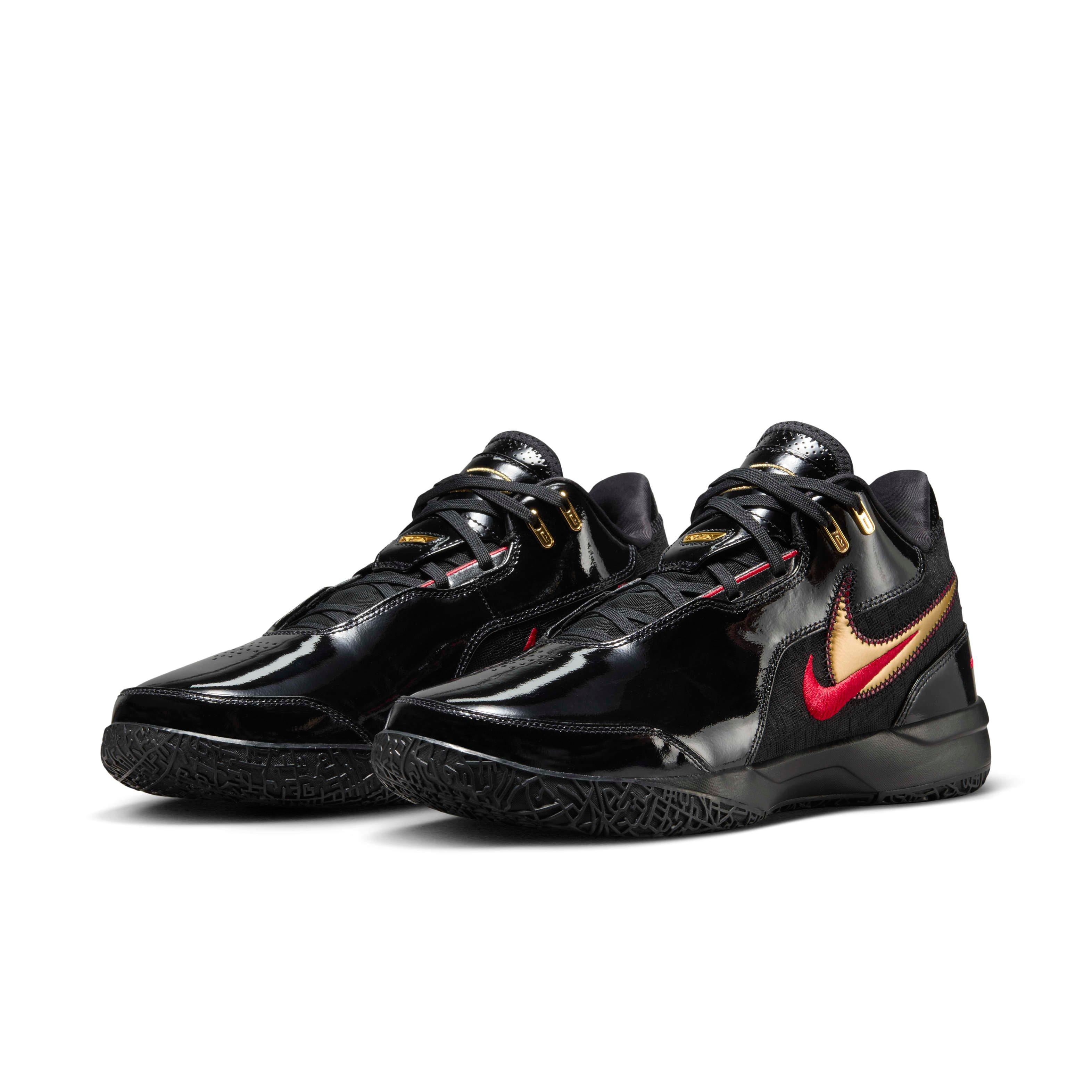 Nike LeBron NXXT Gen AMPD Black Basketball Shoe | Hibbett