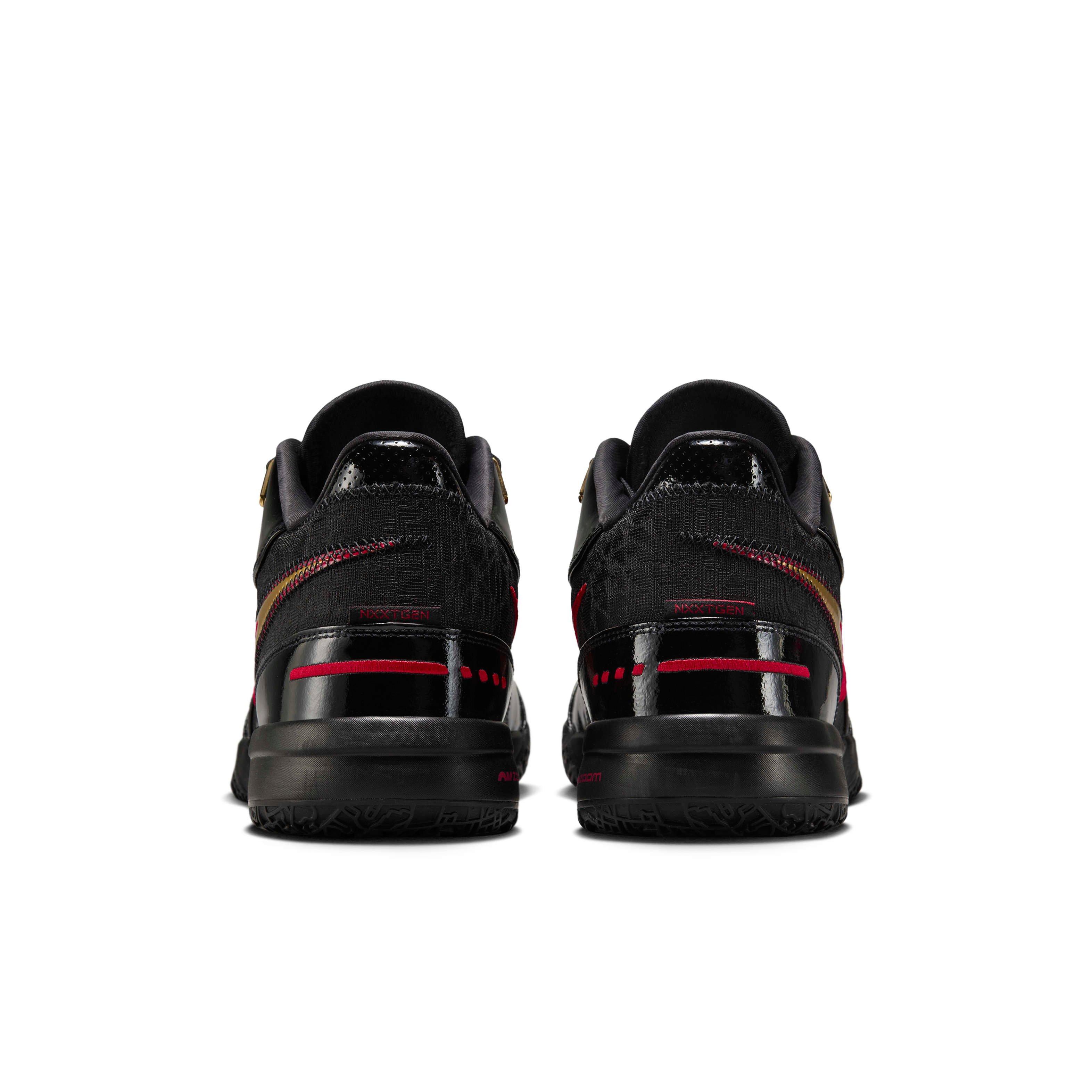 Nike LeBron NXXT Gen AMPD Black Basketball Shoe | Hibbett