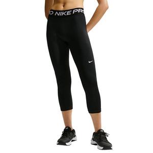 Nike Women's Pro Mid-Rise Crop Leggings -Black
