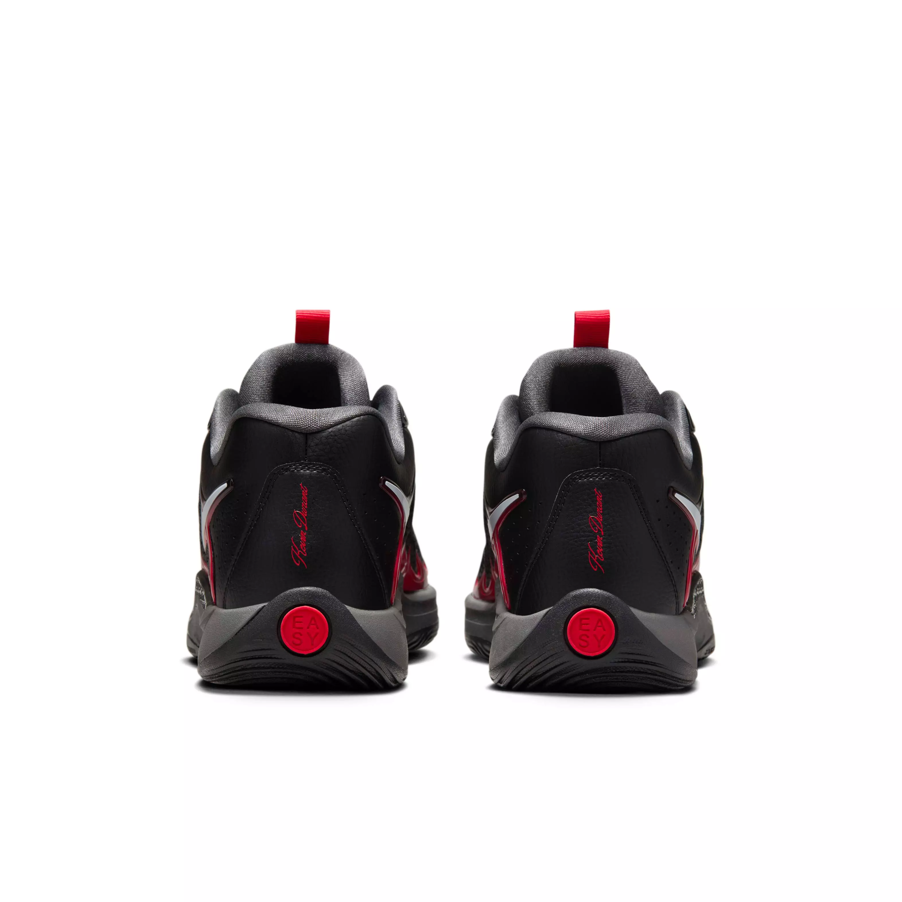 Nike KD17 "Black/Iron Grey/University Red/White" Men's Basketball Shoe - BLACK/GREY/RED/WHITE