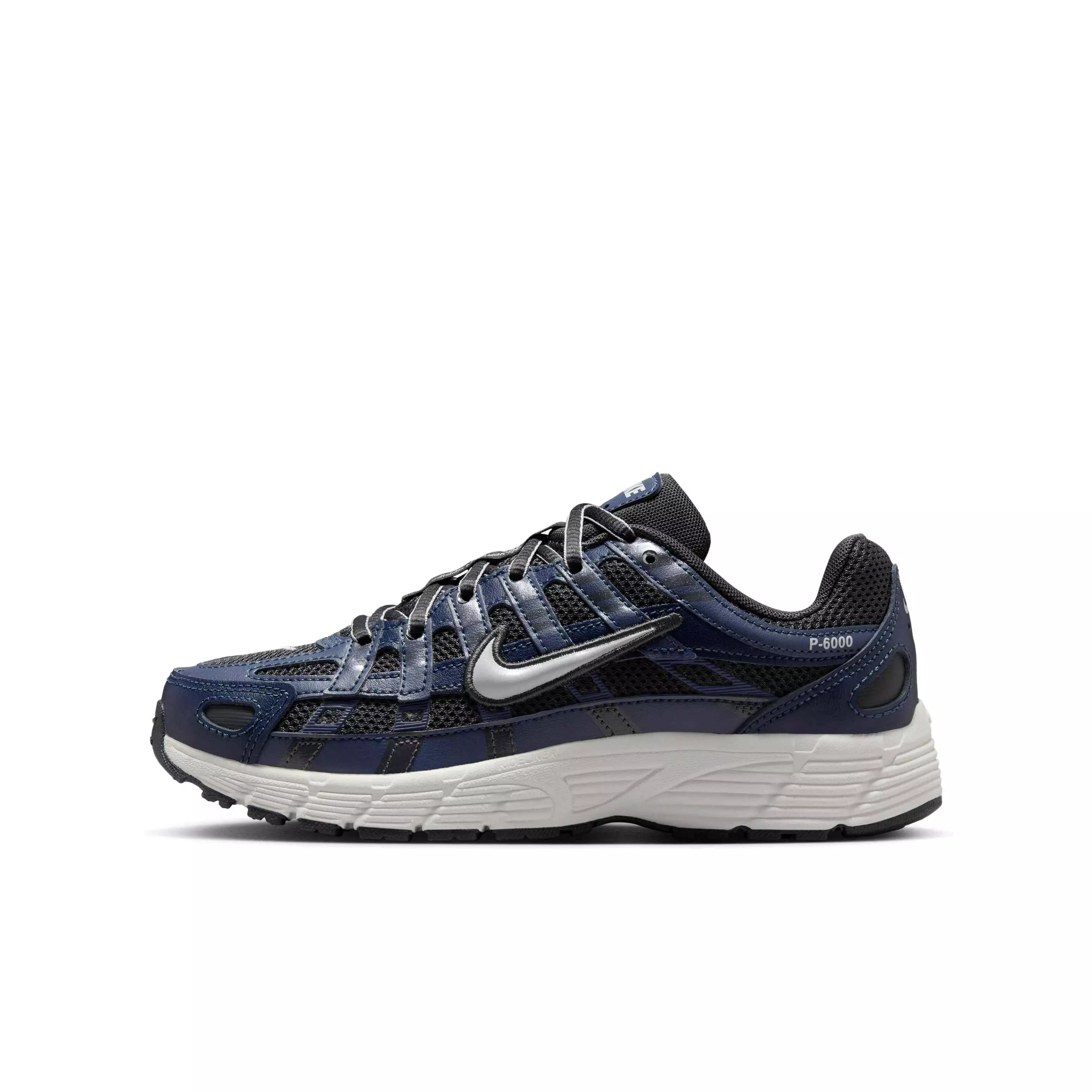 Nike P-6000 "Thunder Blue/Anthracite/Sail/Vast Grey" Grade School Boys' Shoe - BLUE/ANTHRACITE/SAIL/GREY
