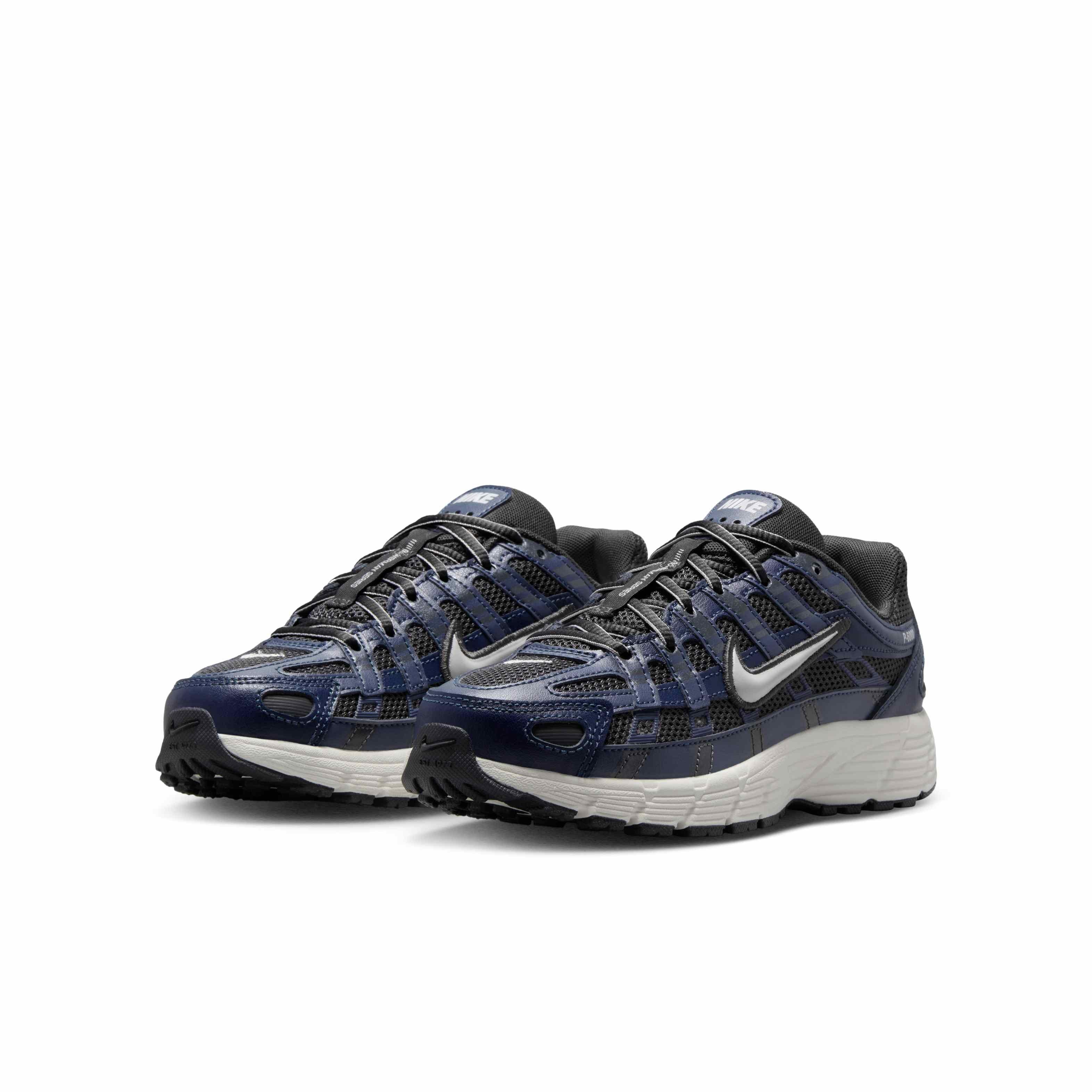 Nike P-6000 Grade School Boys' "Thunder Blue/Anthracite/Sail/Vast Grey" Shoe