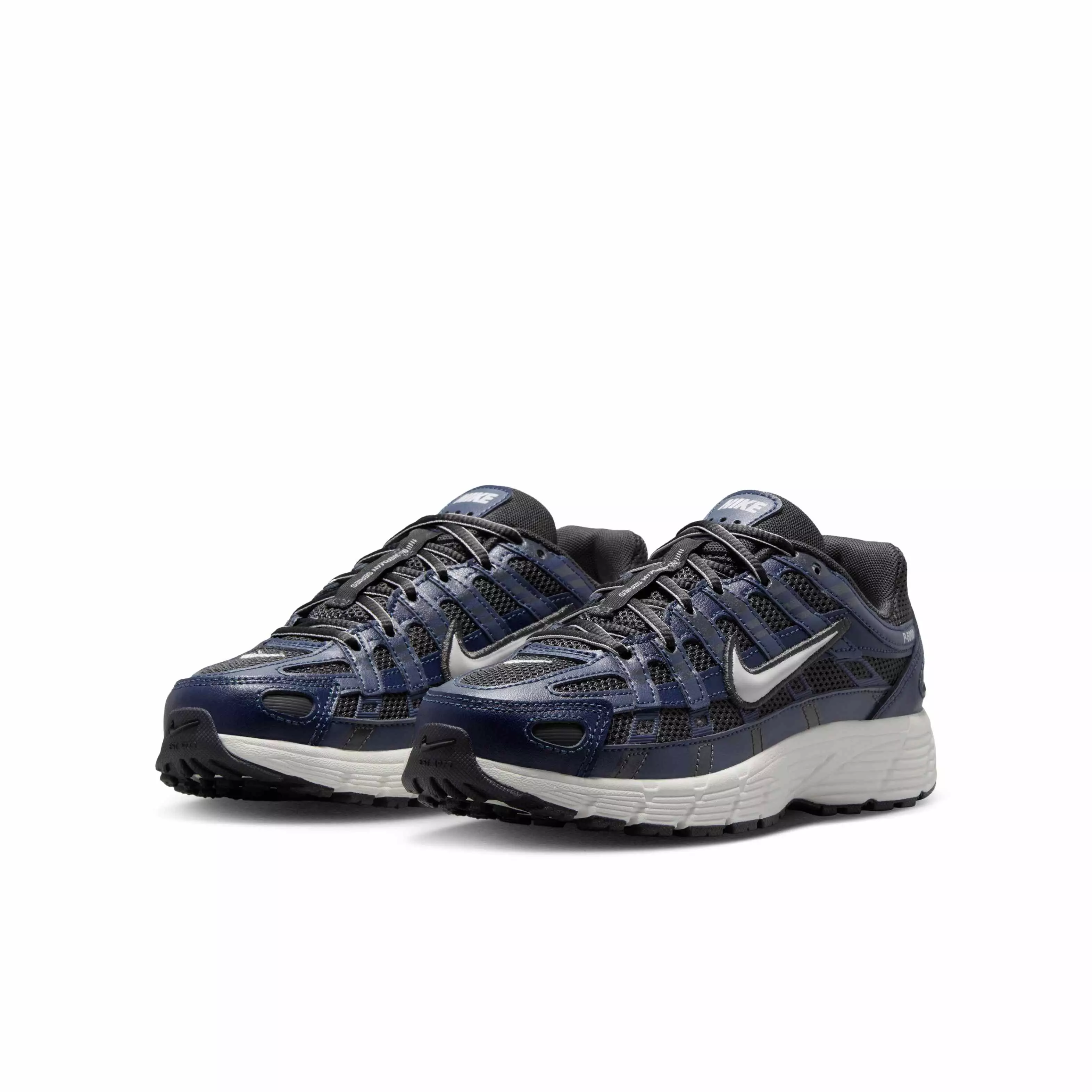 Nike P-6000 "Thunder Blue/Anthracite/Sail/Vast Grey" Grade School Boys' Shoe - BLUE/ANTHRACITE/SAIL/GREY