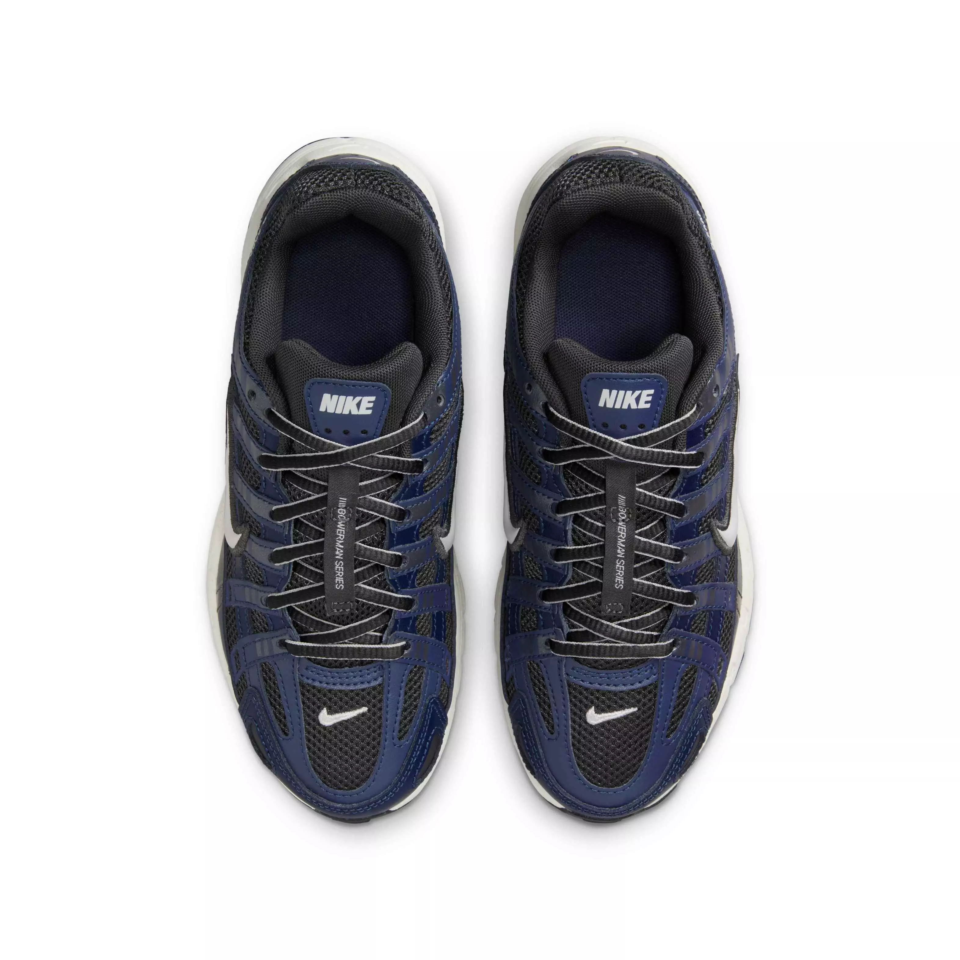 Nike P-6000 "Thunder Blue/Anthracite/Sail/Vast Grey" Grade School Boys' Shoe - BLUE/ANTHRACITE/SAIL/GREY