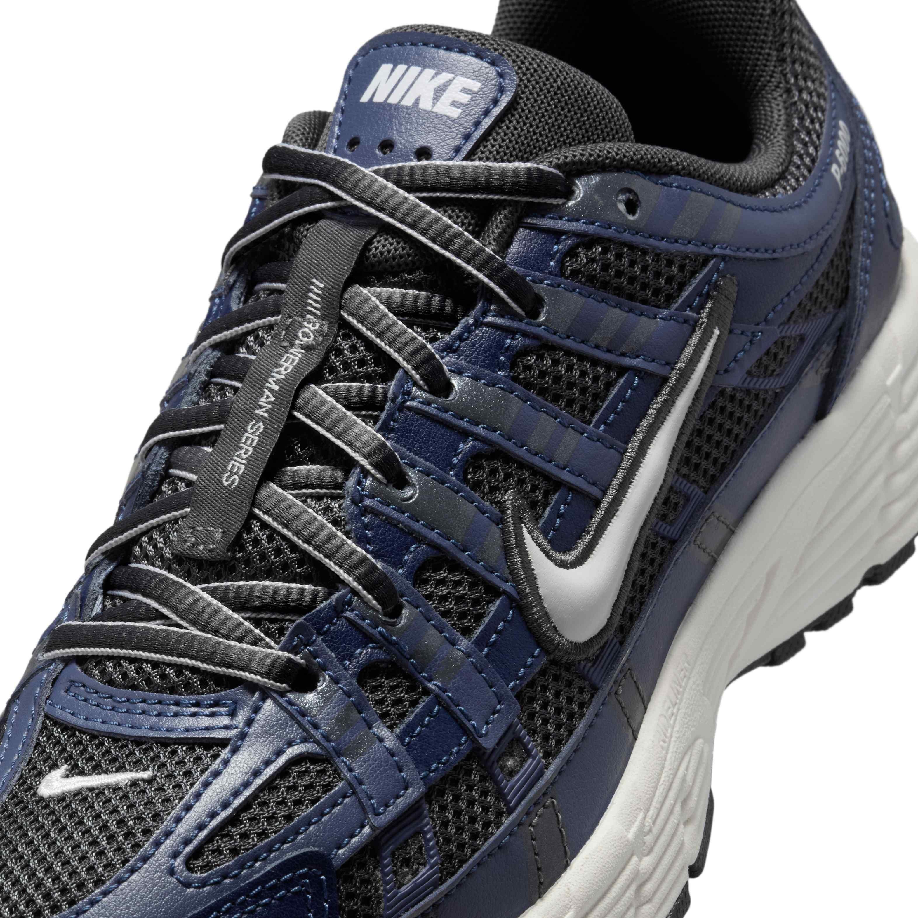 Nike P-6000 Grade School Boys' "Thunder Blue/Anthracite/Sail/Vast Grey" Shoe
