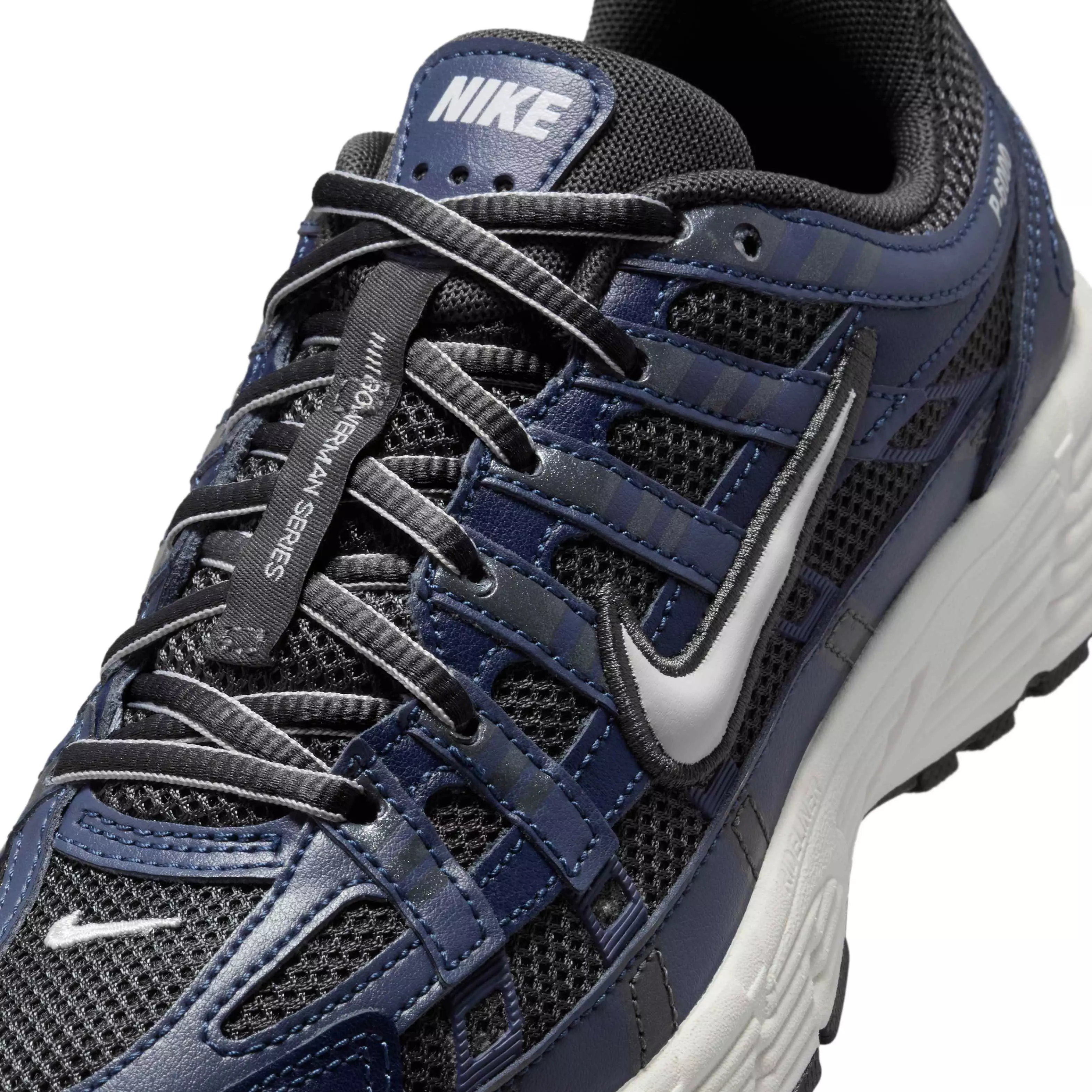 Nike P-6000 "Thunder Blue/Anthracite/Sail/Vast Grey" Grade School Boys' Shoe - BLUE/ANTHRACITE/SAIL/GREY