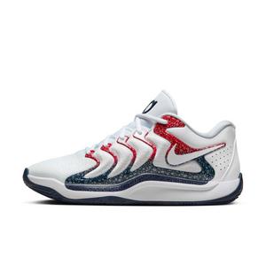 Nike KD17 "White/University Red/Obsidian" Men's Basketball Shoe