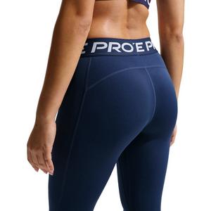 Nike Women's Pro 365 Mid-Rise Full-Length Leggings -Navy
