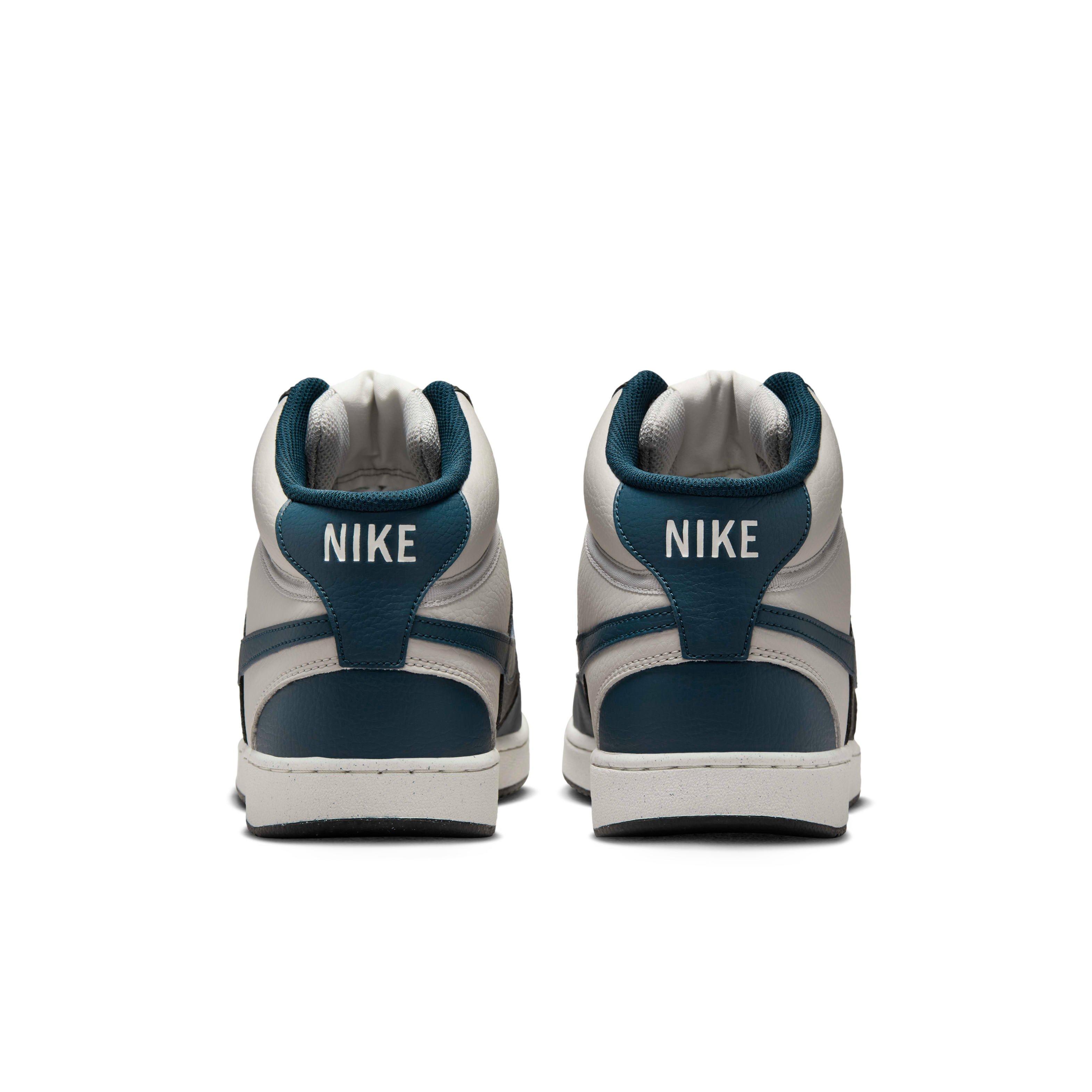 Nike Court Vision Mid Next Nature "Light Iron Ore/Phantom/Black/Armory Navy" Men's Shoe - LT IRON/PHANTOM/BLACK/NAVY Thumbnail View 5
