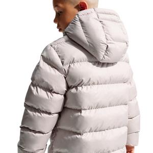 Nike Big Kids' Sportswear All Day Play Therma-FIT Loose-Fit Puffer Jacket - Grey - BROWN