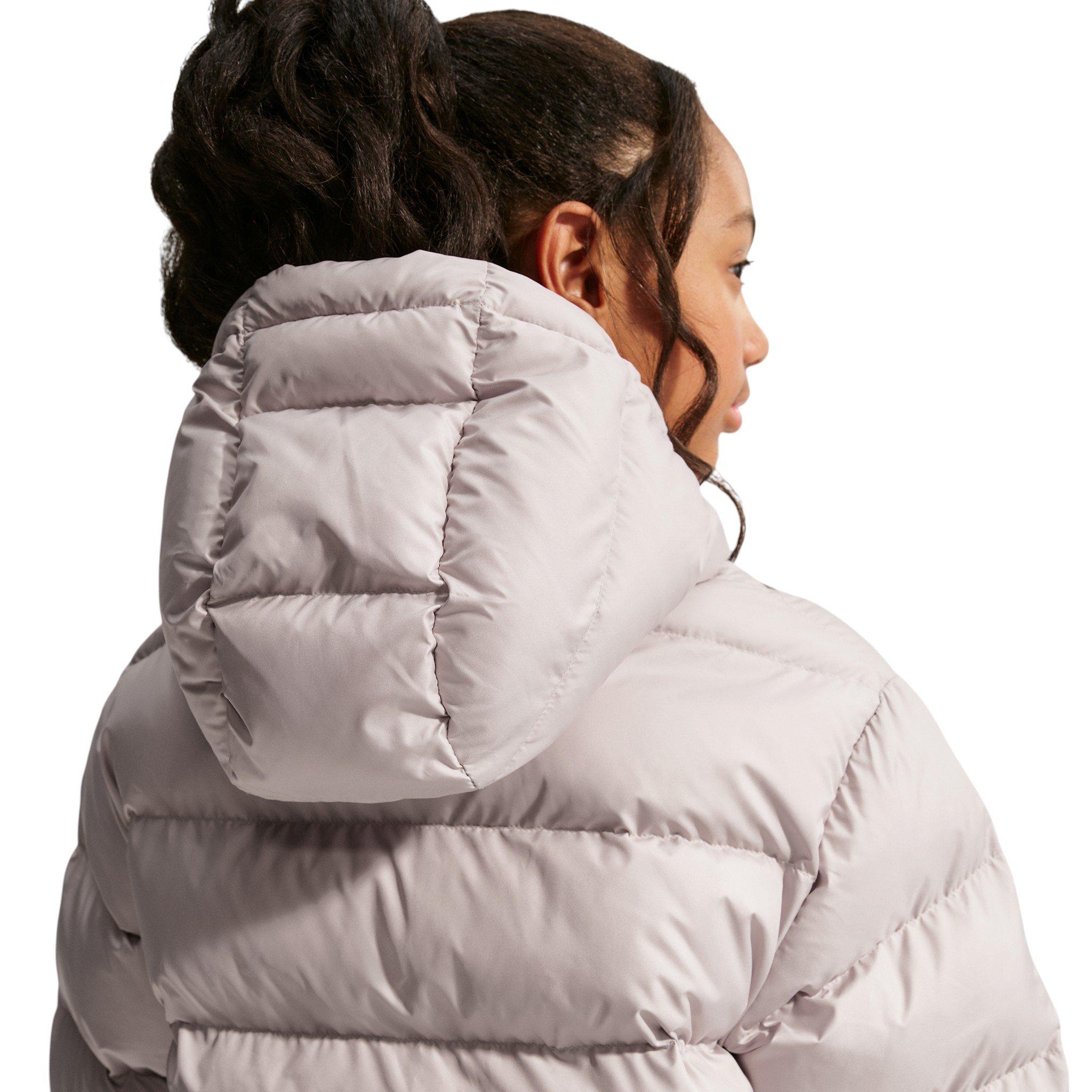 Nike Big Kids' Sportswear All Day Play Therma-FIT Loose-Fit Puffer Jacket - Grey - BROWN