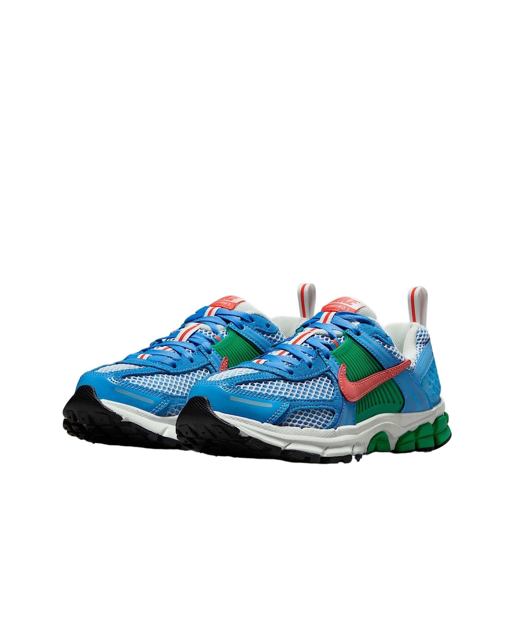 Nike Vomero 5 Grade School Boys' "University Blue/Stadium Green/Summit White/Magic Ember" Shoe