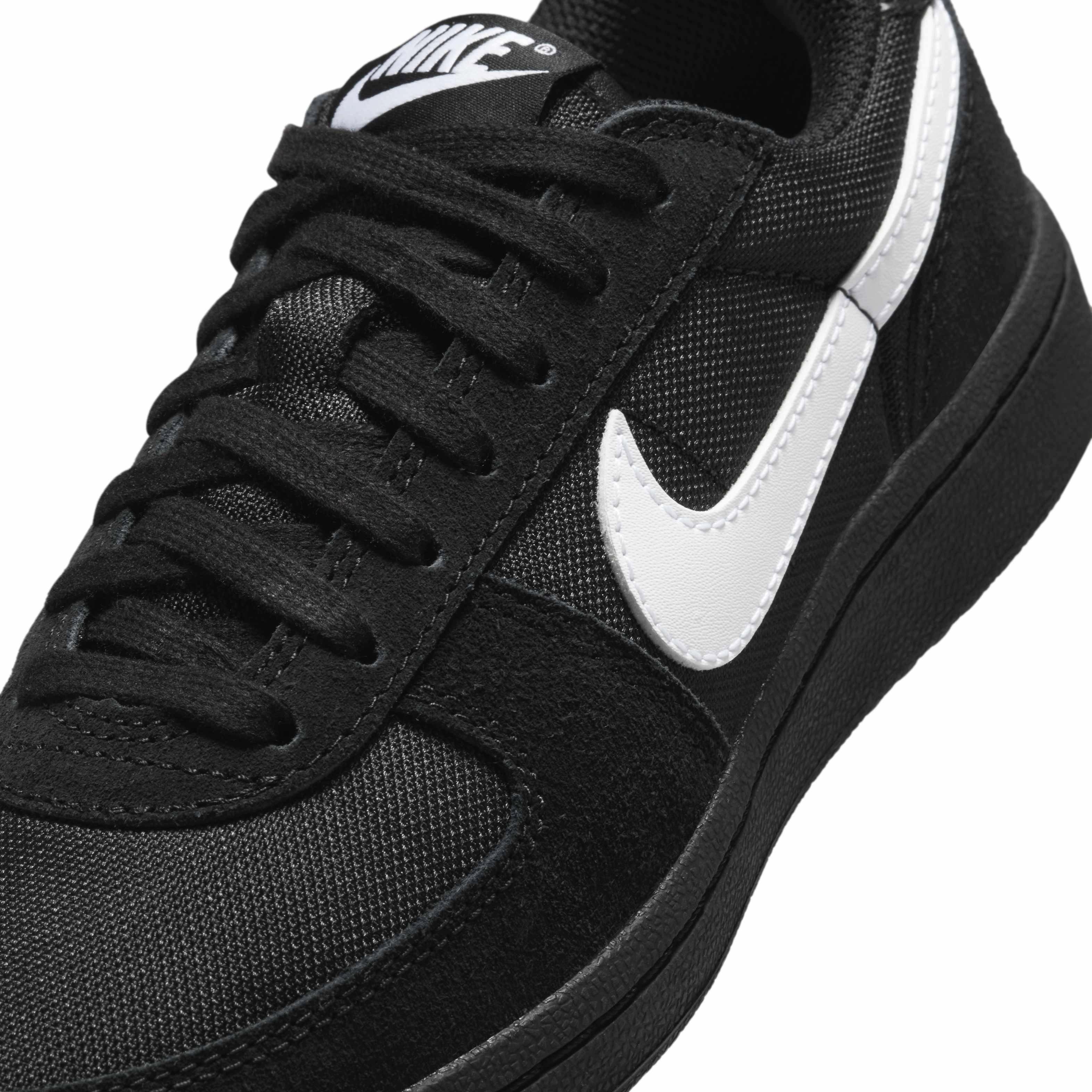 Nike Field General Grade School Boys' "Black/Black/White" Shoe