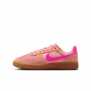 Nike Field General "Apricot Agate/Gum Light Brown/Hyper Pink" Grade School Girls' Shoe