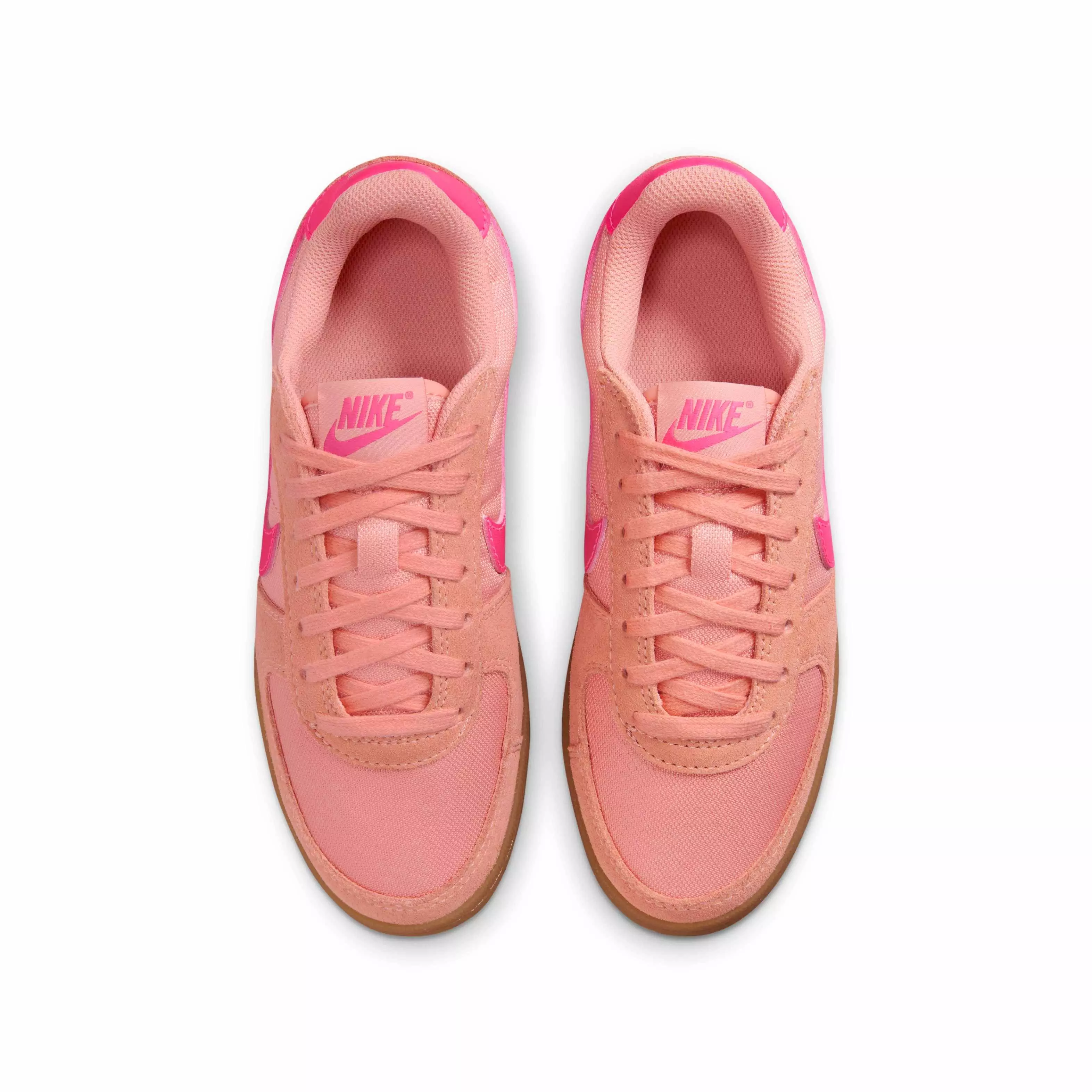 Nike Field General "Apricot Agate/Gum Light Brown/Hyper Pink" Grade School Girls' Shoe - APRICOT/LT BROWN/PINK