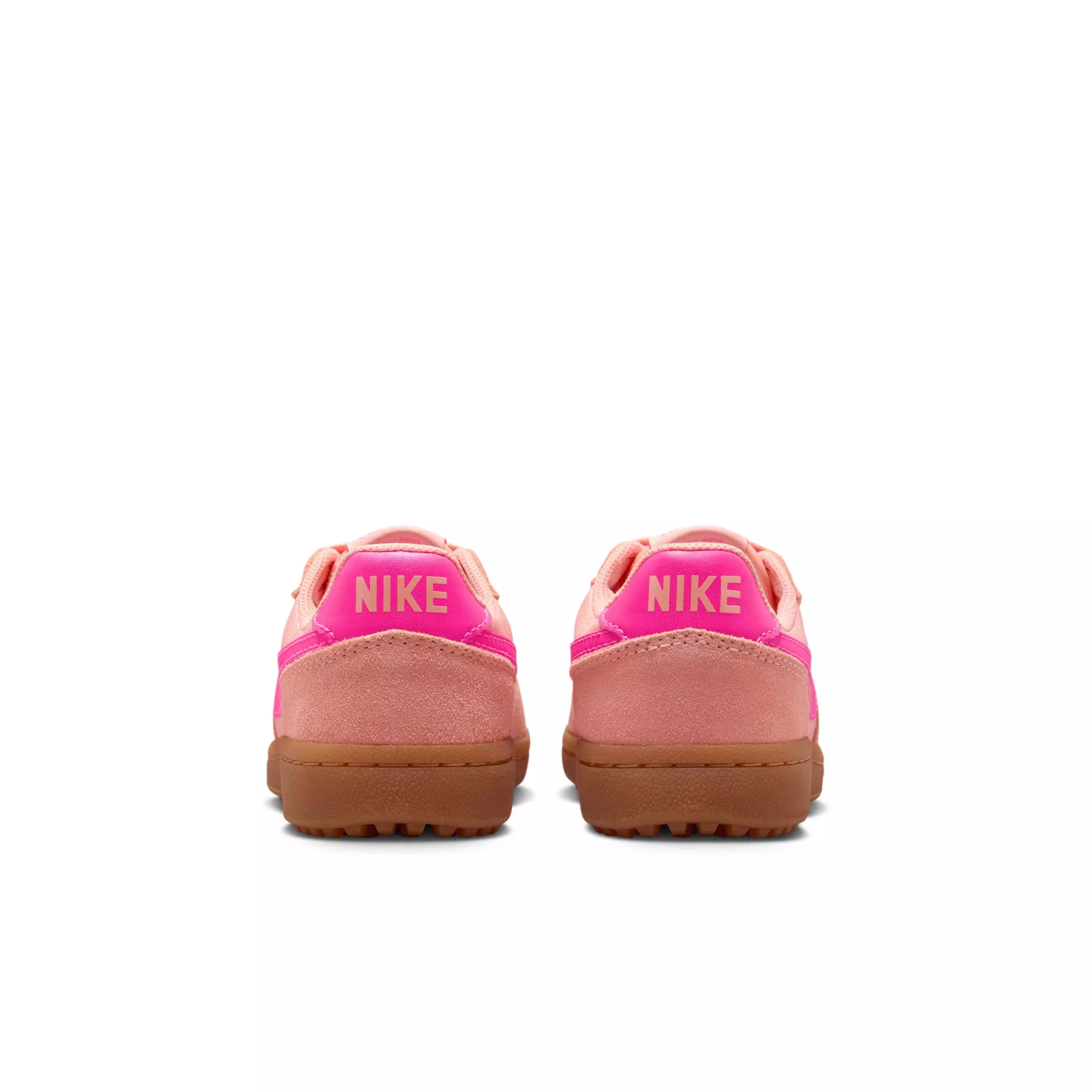Nike Field General "Apricot Agate/Gum Light Brown/Hyper Pink" Grade School Girls' Shoe - APRICOT/LT BROWN/PINK