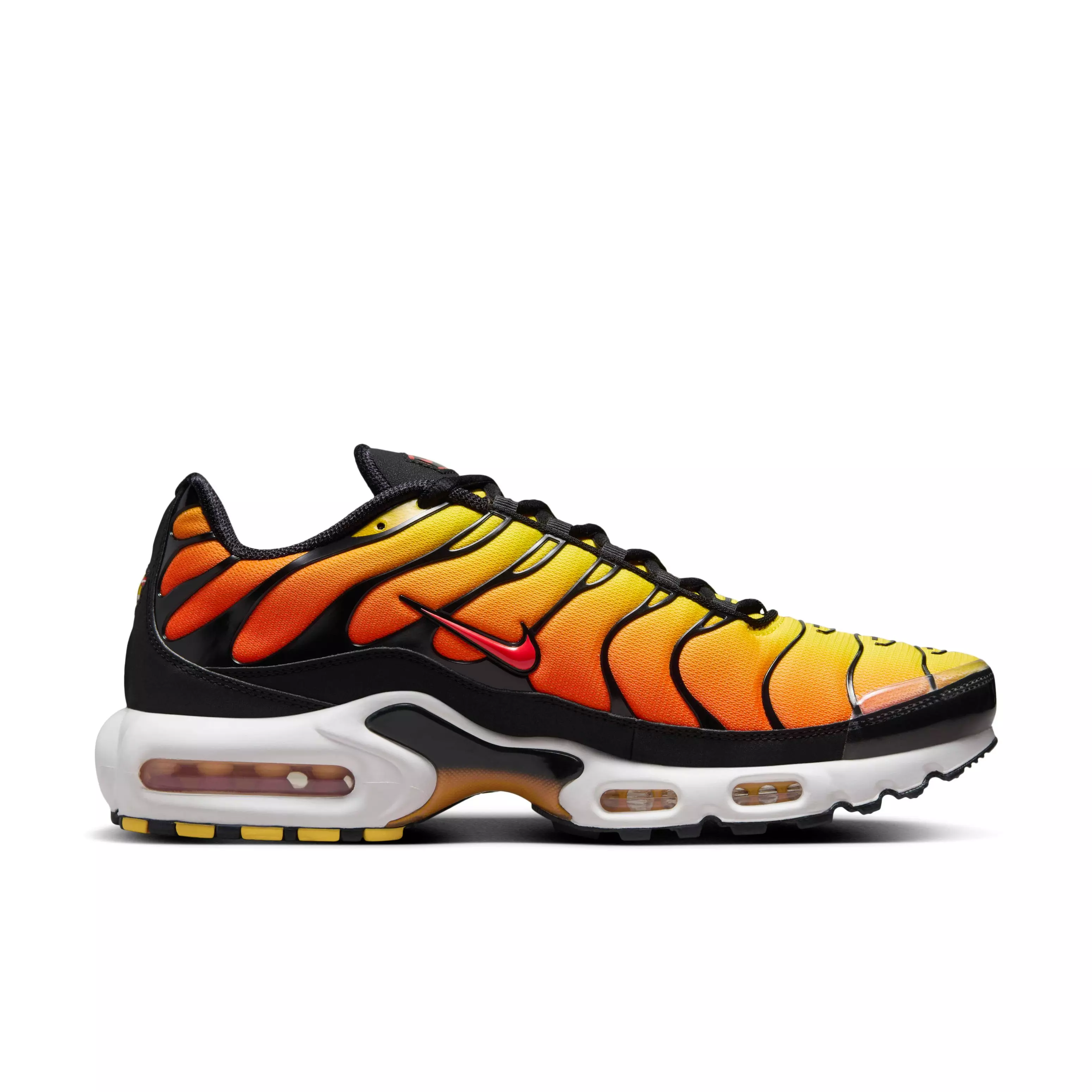 Nike Air Max Plus "Black/Bright Ceramic/Resin/Pimento" Men's Shoe - BLACK/CERAMIC/RESIN/PIMENTO