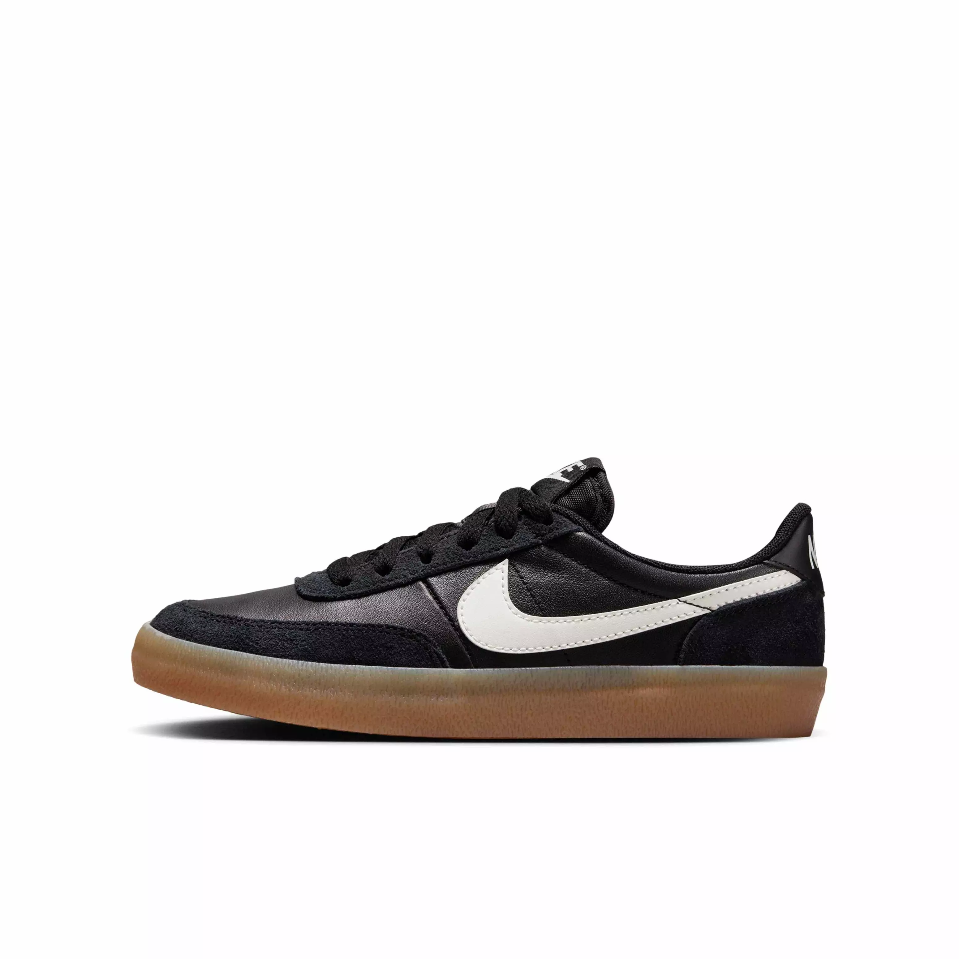 Nike Killshot 2 "Black/Gum Yellow/Sail" Grade School Boys' Shoe - BLACK/GUM/SAIL