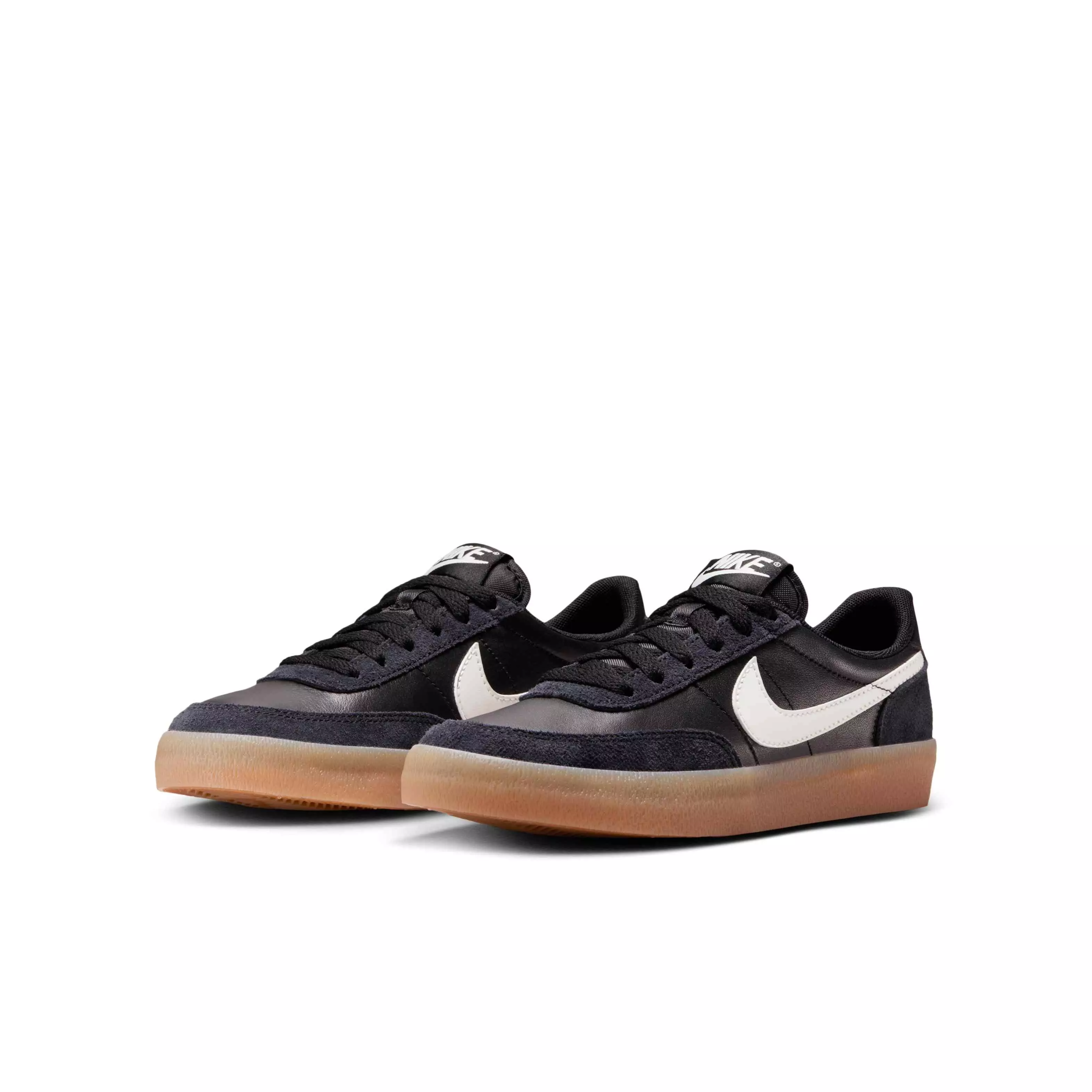 Nike Killshot 2 "Black/Gum Yellow/Sail" Grade School Boys' Shoe - BLACK/GUM/SAIL
