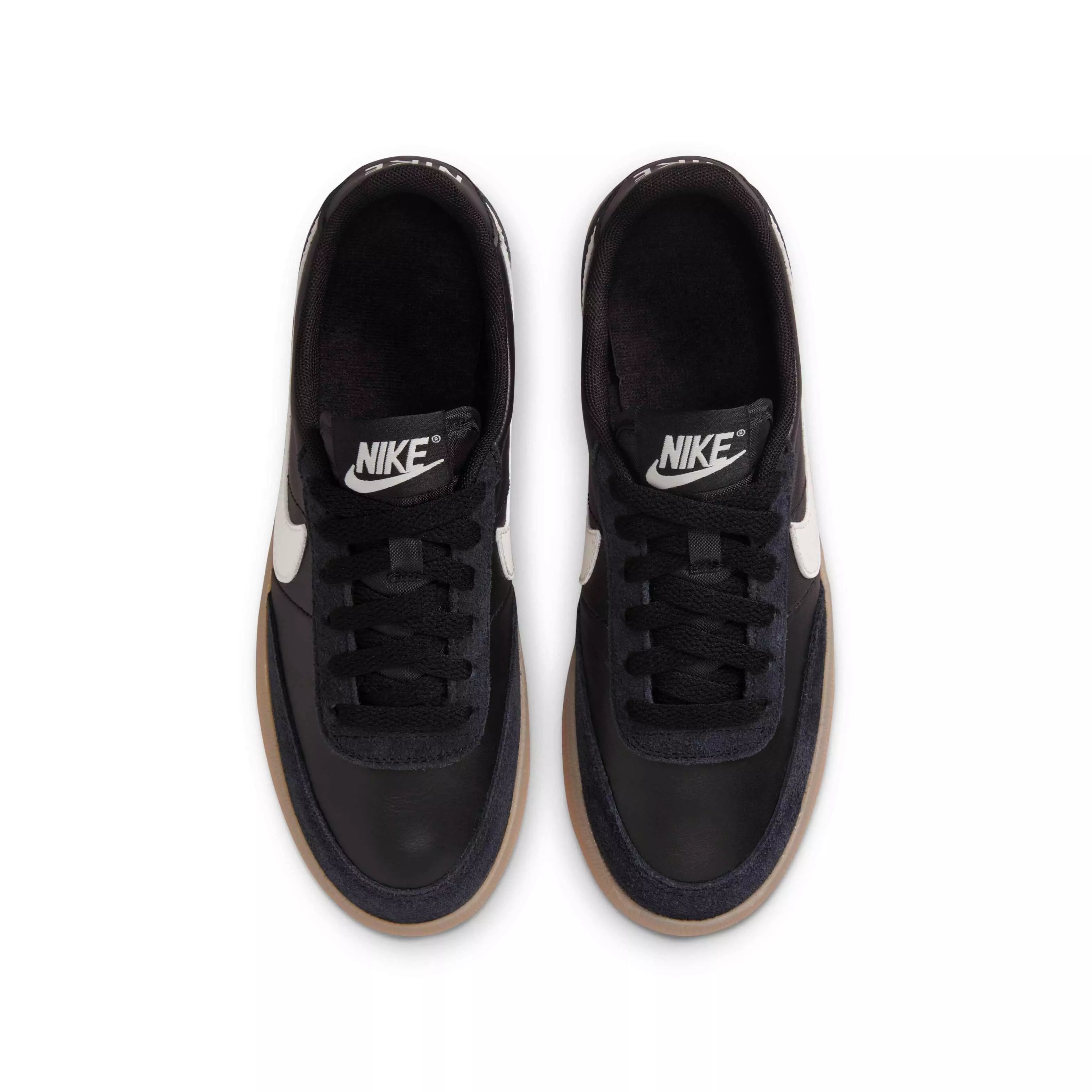 Nike Killshot 2 "Black/Gum Yellow/Sail" Grade School Boys' Shoe - BLACK/GUM/SAIL
