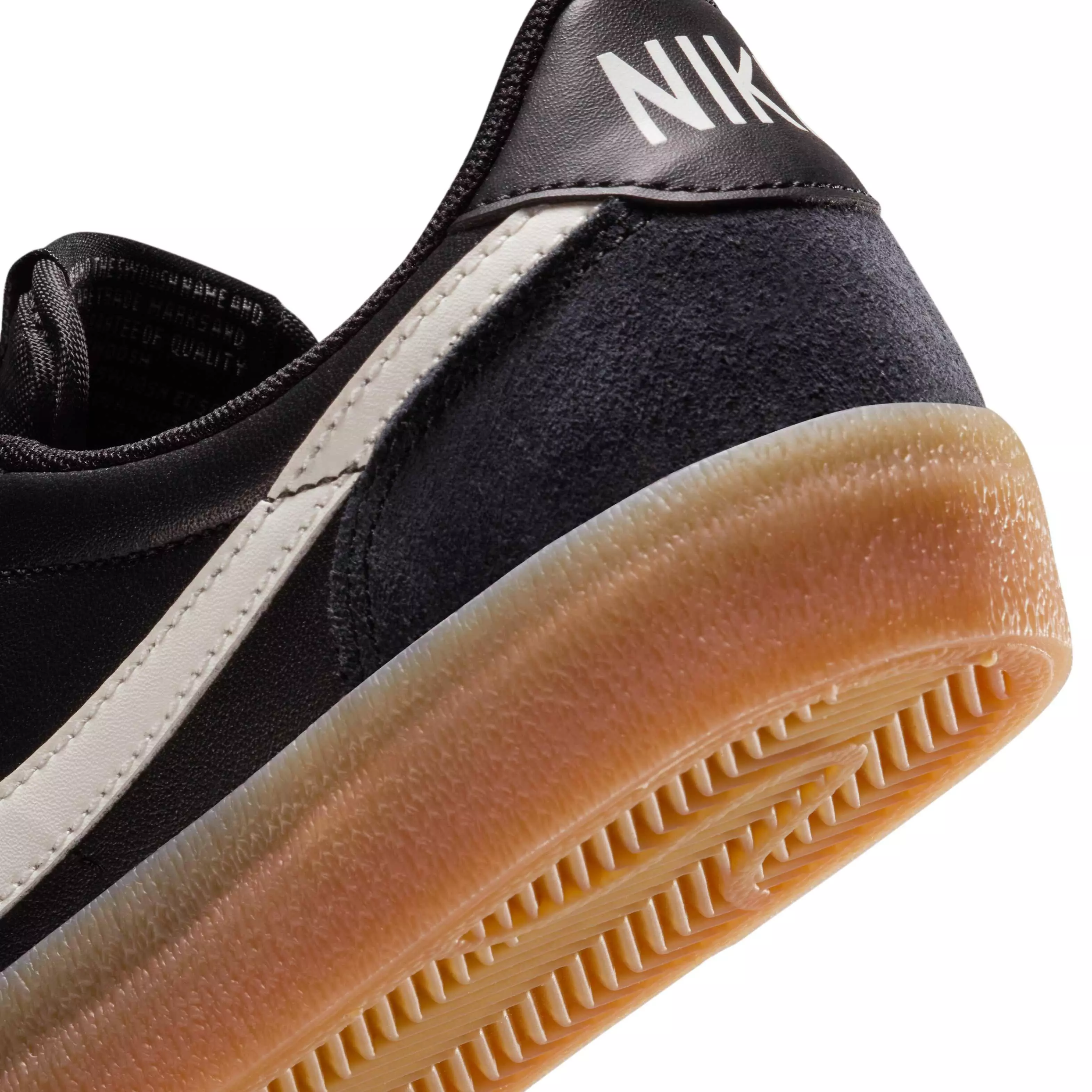 Nike Killshot 2 "Black/Gum Yellow/Sail" Grade School Boys' Shoe - BLACK/GUM/SAIL