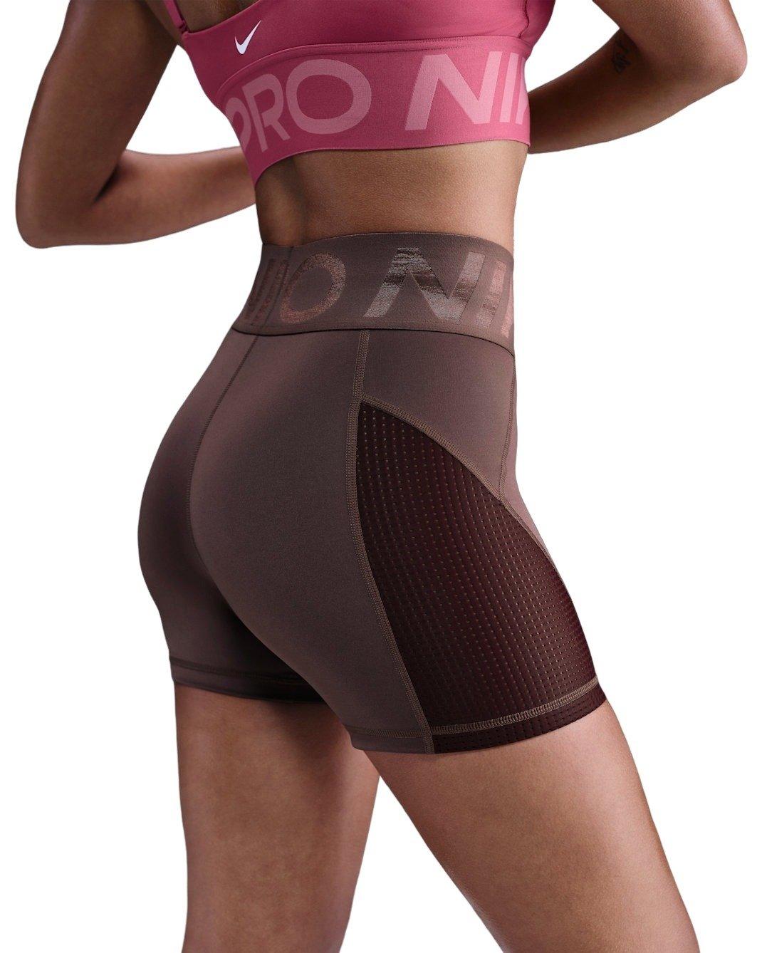 Nike Women's Pro Sculpt Dri-FIT High-Waisted 5" Biker Shorts -Tattoo Purple - TATTOO PURPLE Thumbnail View 2