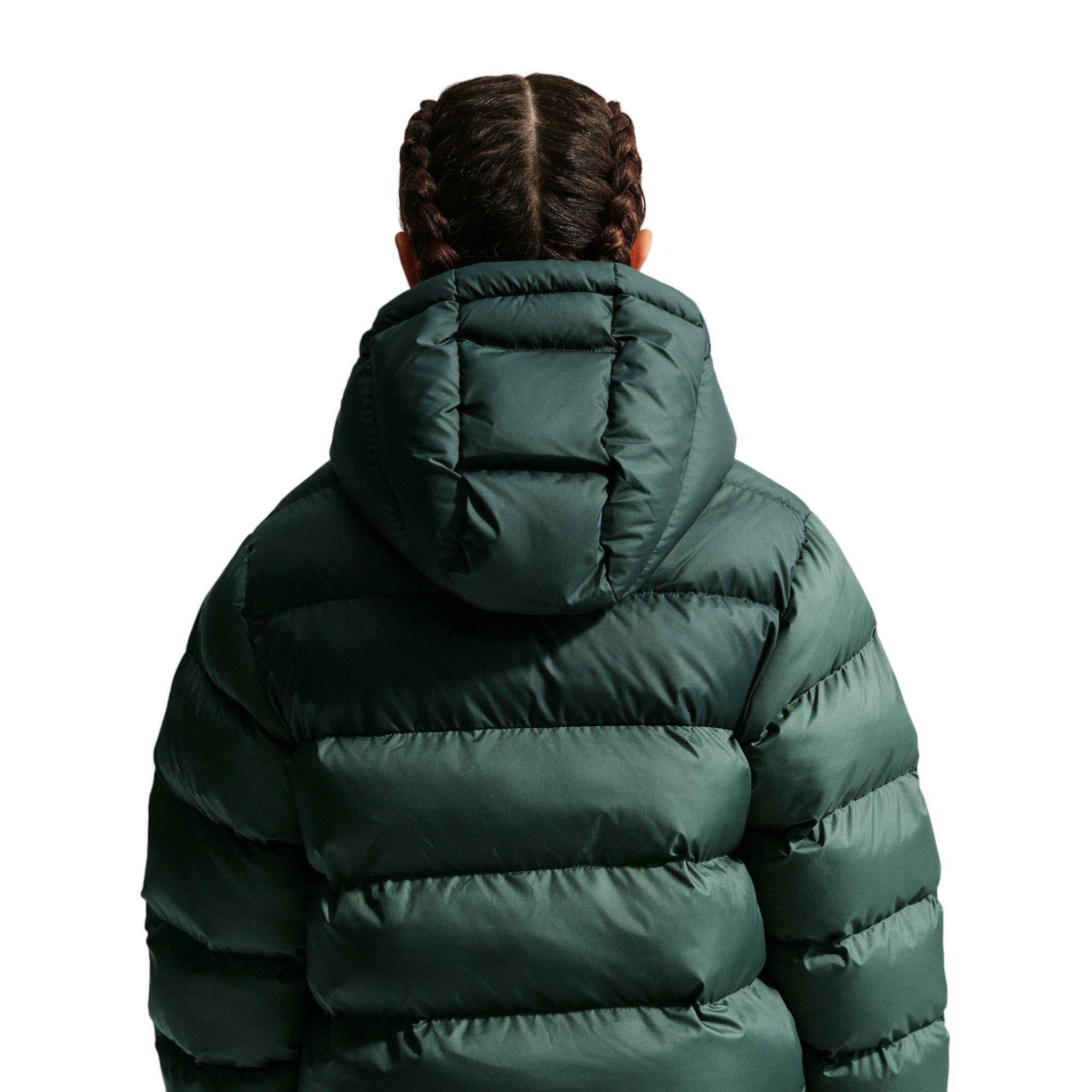 Nike Big Kids' Sportswear All Day Play Therma-FIT Loose-Fit Puffer Jacket - Green - GREEN
