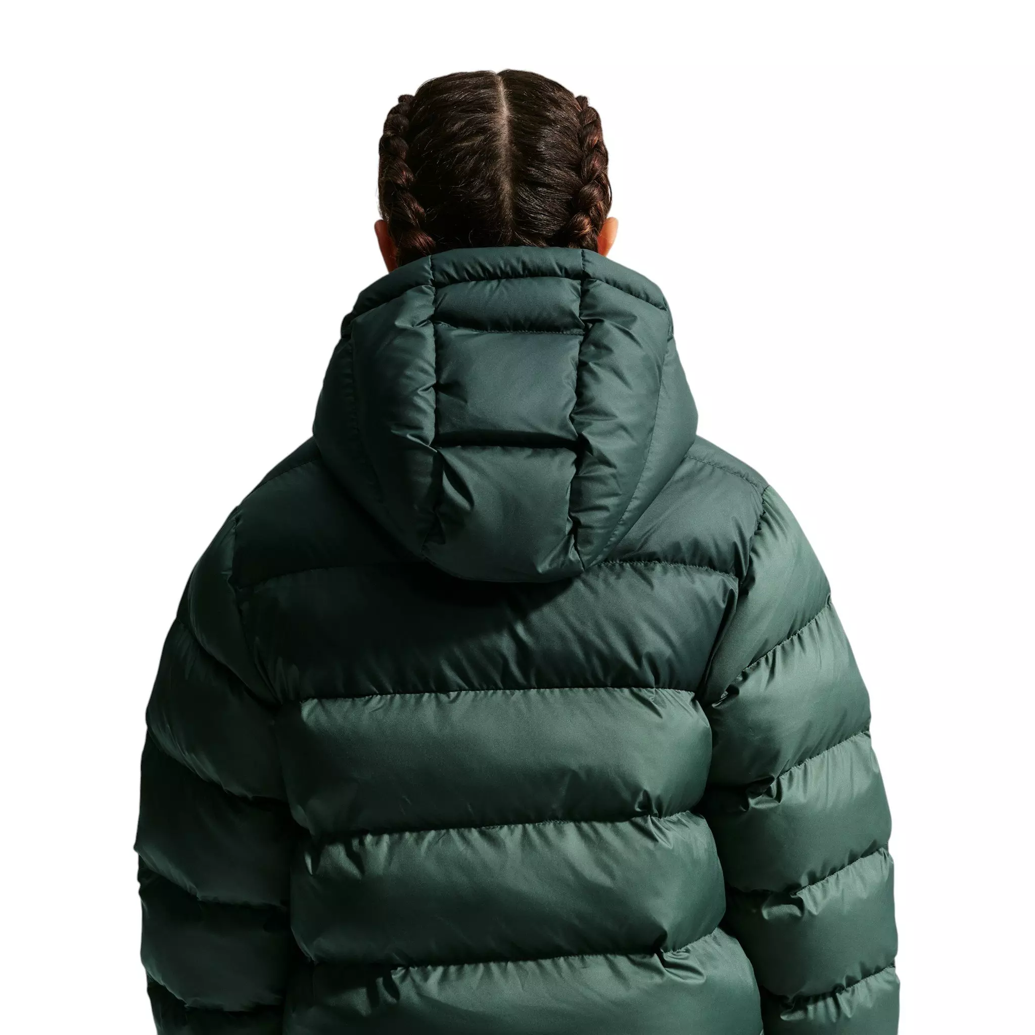 Nike Big Kids' Sportswear All Day Play Therma-FIT Loose-Fit Puffer Jacket - Green - GREEN