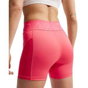 Nike Women's Pro Sculpt Dri-FIT High-Waisted 5" Biker Shorts -Coral