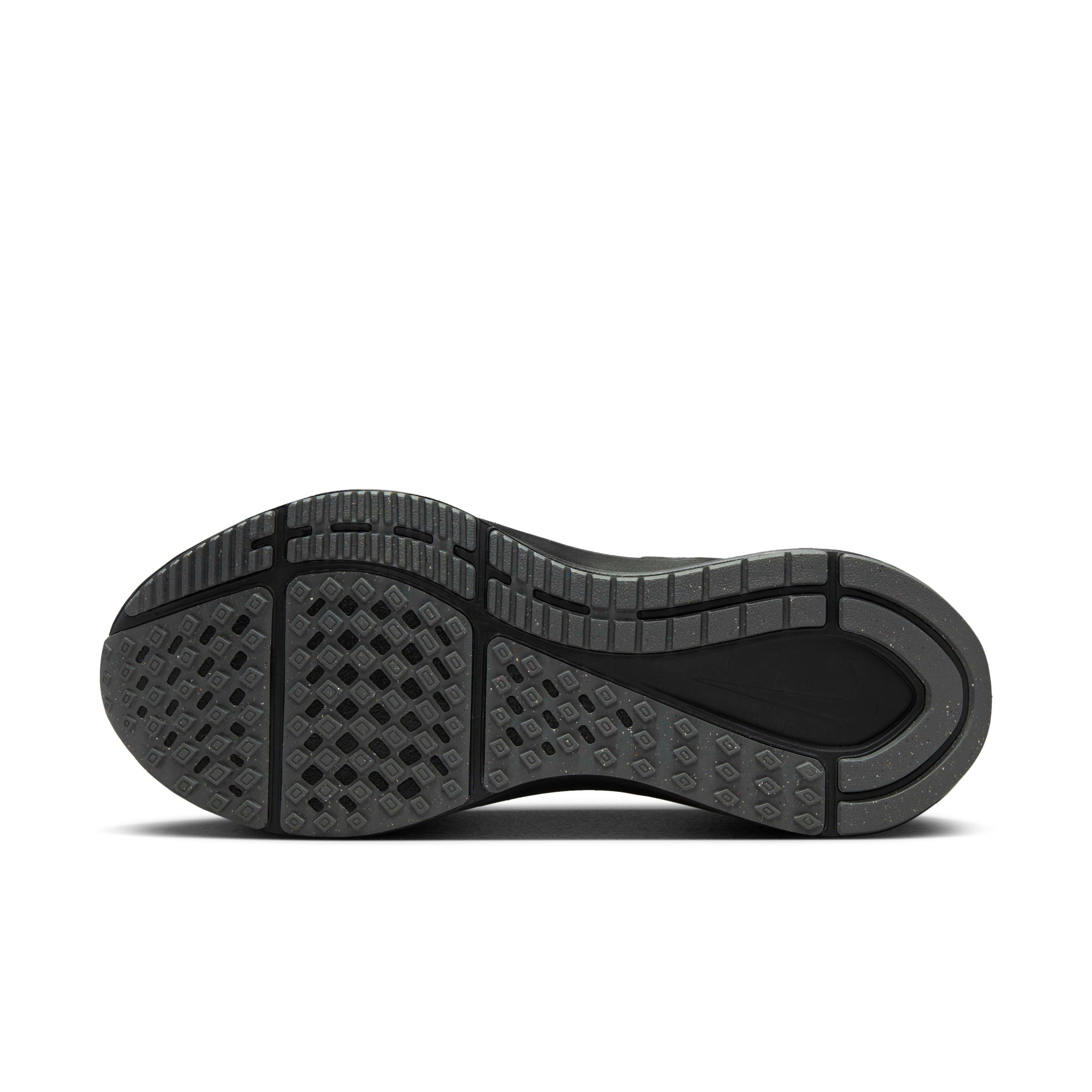 Nike Structure 25 "Black/Black/Iron Grey" Men's Running Shoe - BLACK/BLACK/GREY Thumbnail View 6