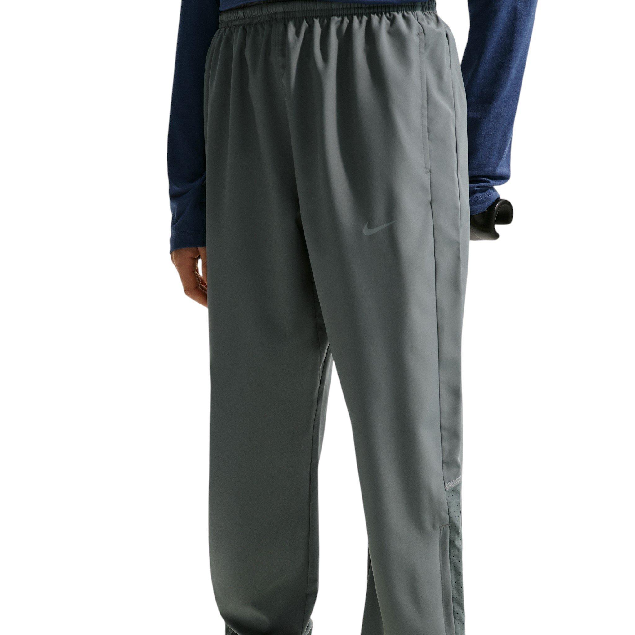 Nike Big Boys' Miler Dri-FIT Woven Pants - Grey - GREY