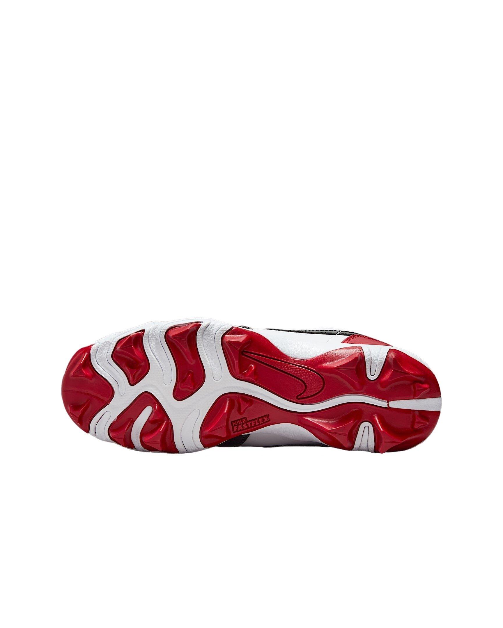 Jordan 1 Low Preschool Boys' "Gym Red/White/Black" Football Cleat